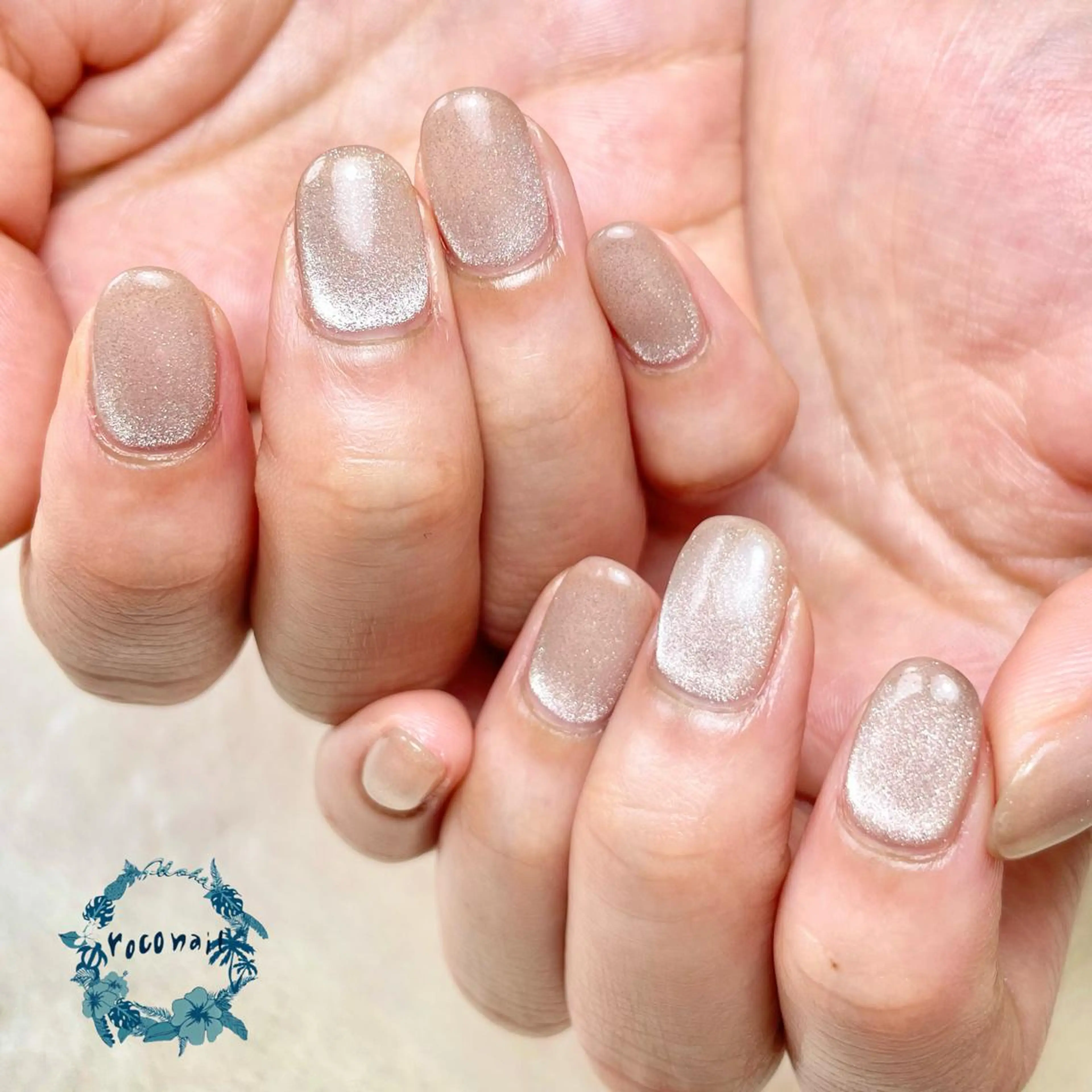 ネイル マグネットネイル ハンドネイル roconail ヒロコのネイルデザイン