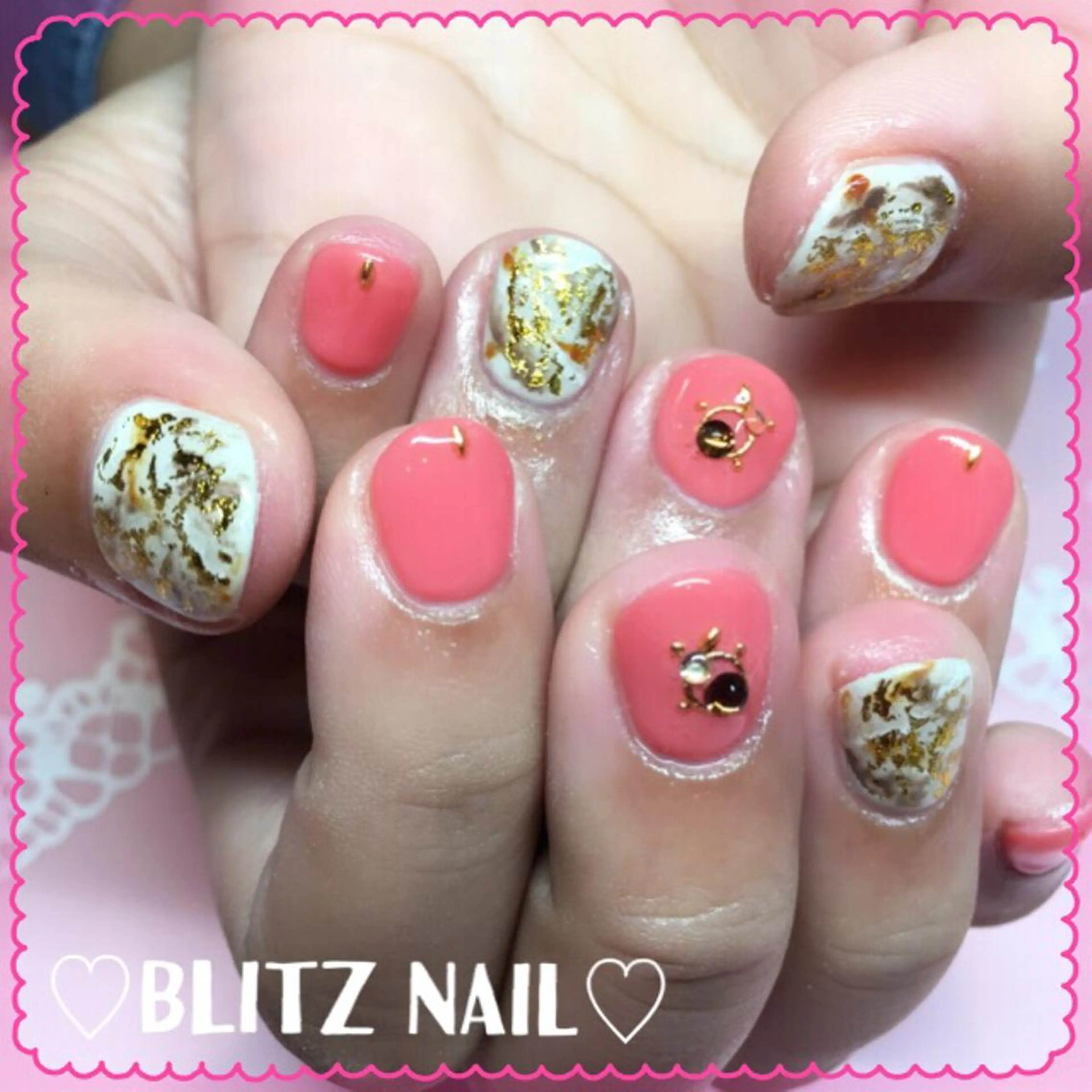 ネイル 持ち込み BLITZ Nail 岩田💅🏻✨のネイルデザイン