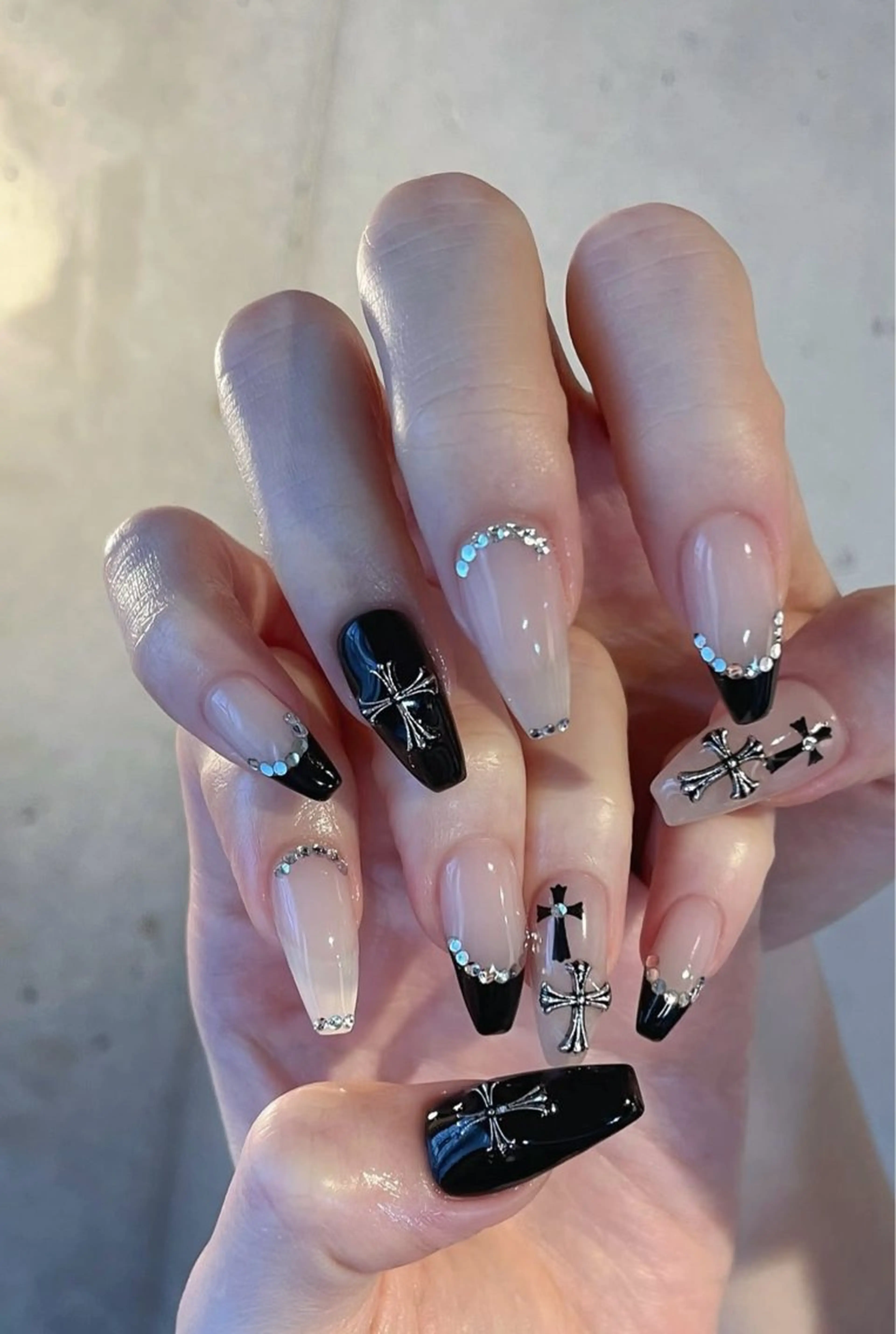 ネイル 韓国ネイル 持ち込み ニュアンスネイル ネイルチップ ハンドネイル TABI ANA.CHUOのネイルデザイン