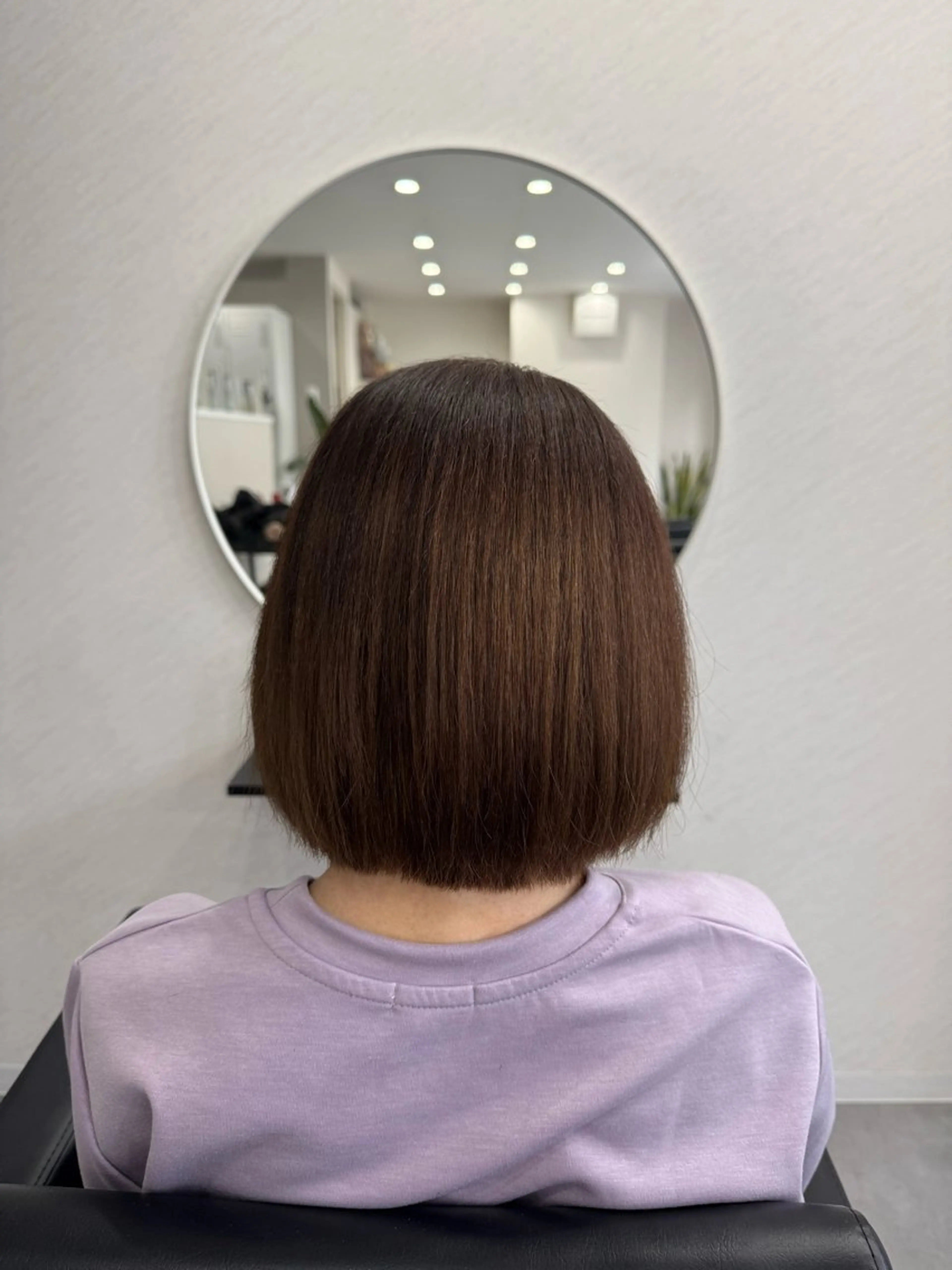 ショート カット 縮毛矯正 トリートメント CLOVE [クローブ]所属・【CLOVE】阿世賀 潤のヘアスタイル