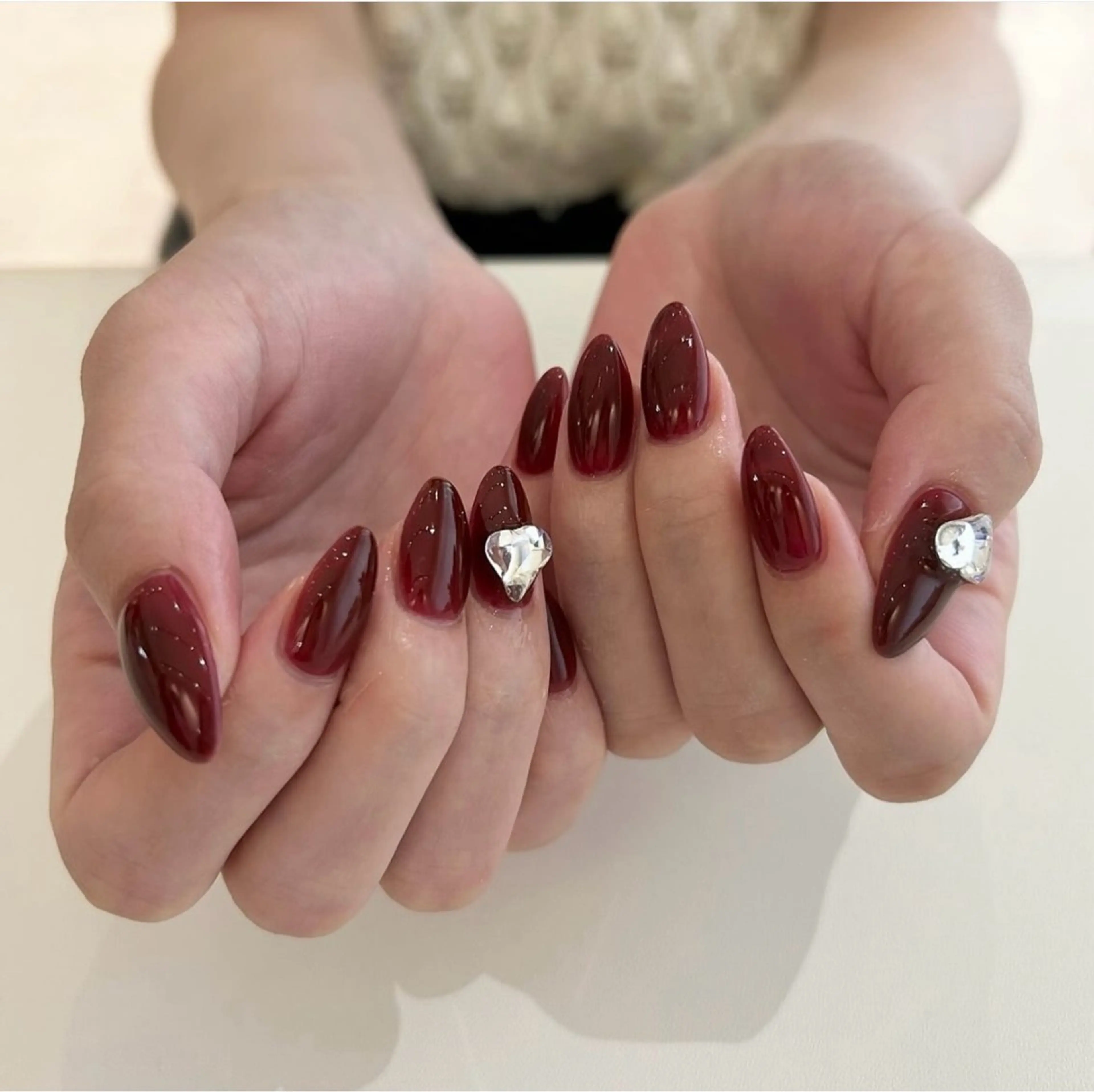 ネイル アートネイル グラデーション キラキラネイル ニュアンスネイル オフィスネイル Jenn Nail Salonのネイルデザイン