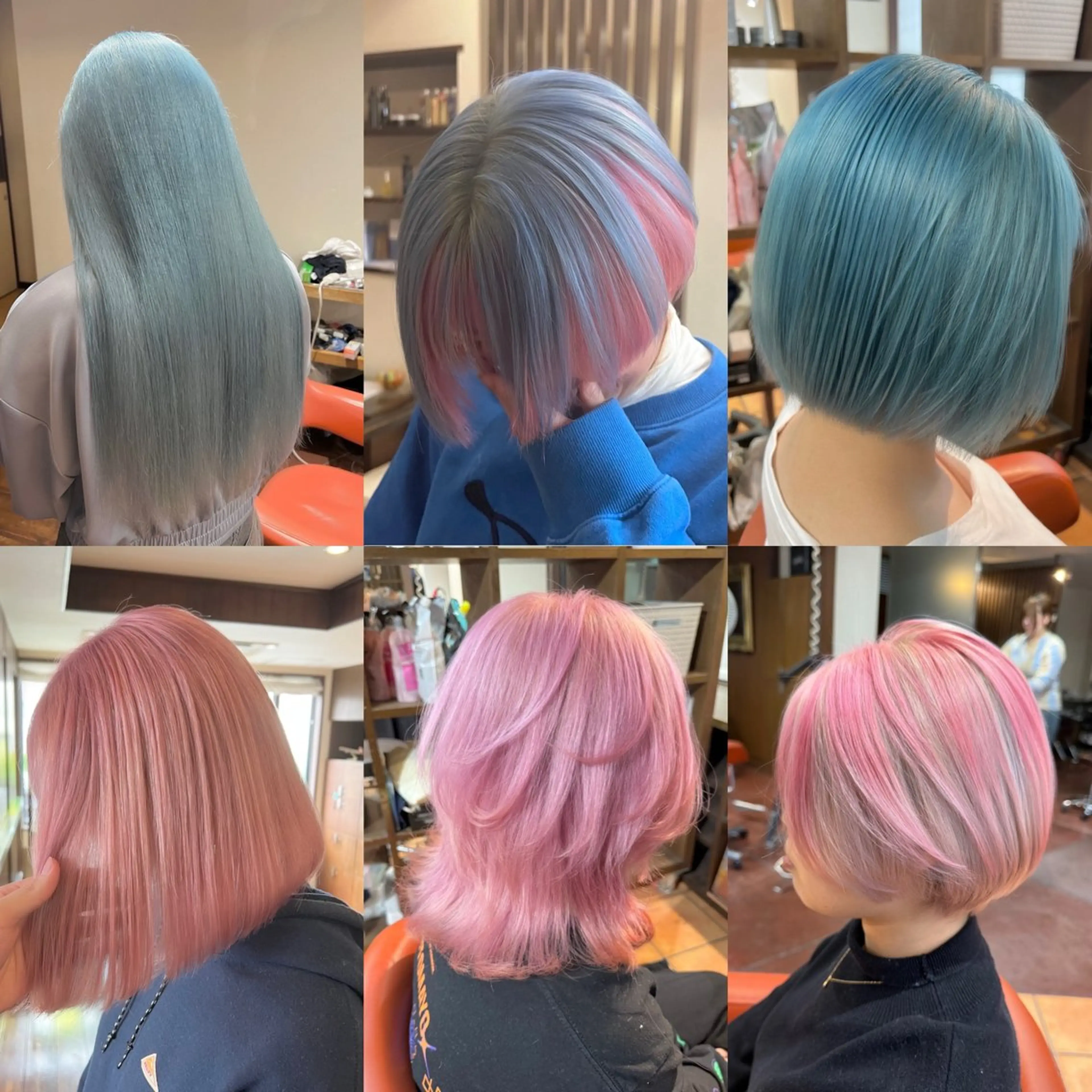 カラー ブリーチ特化美容室 ☆selene☆のヘアスタイル