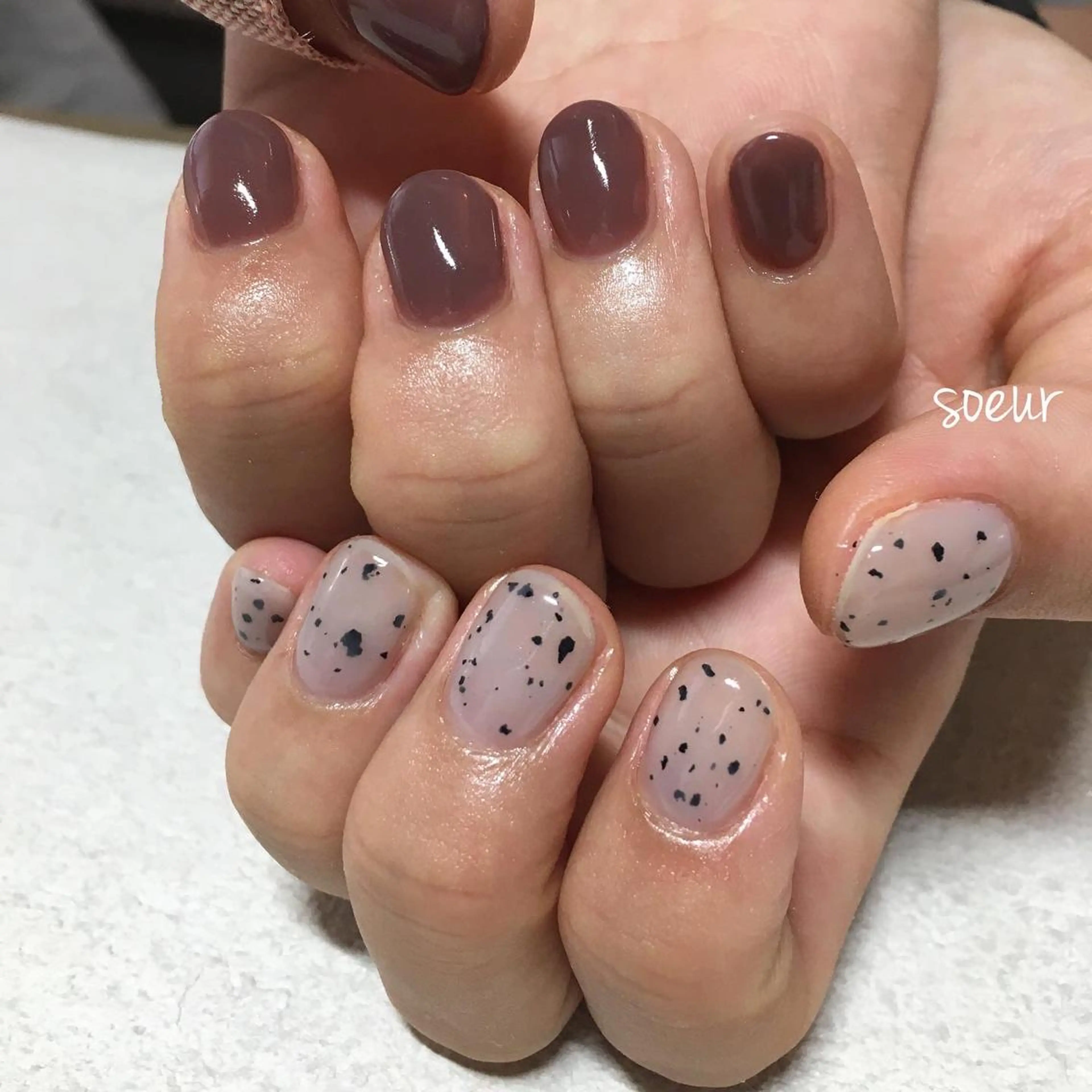 ネイル ハンドネイル soeur_ 武蔵浦和のネイルデザイン