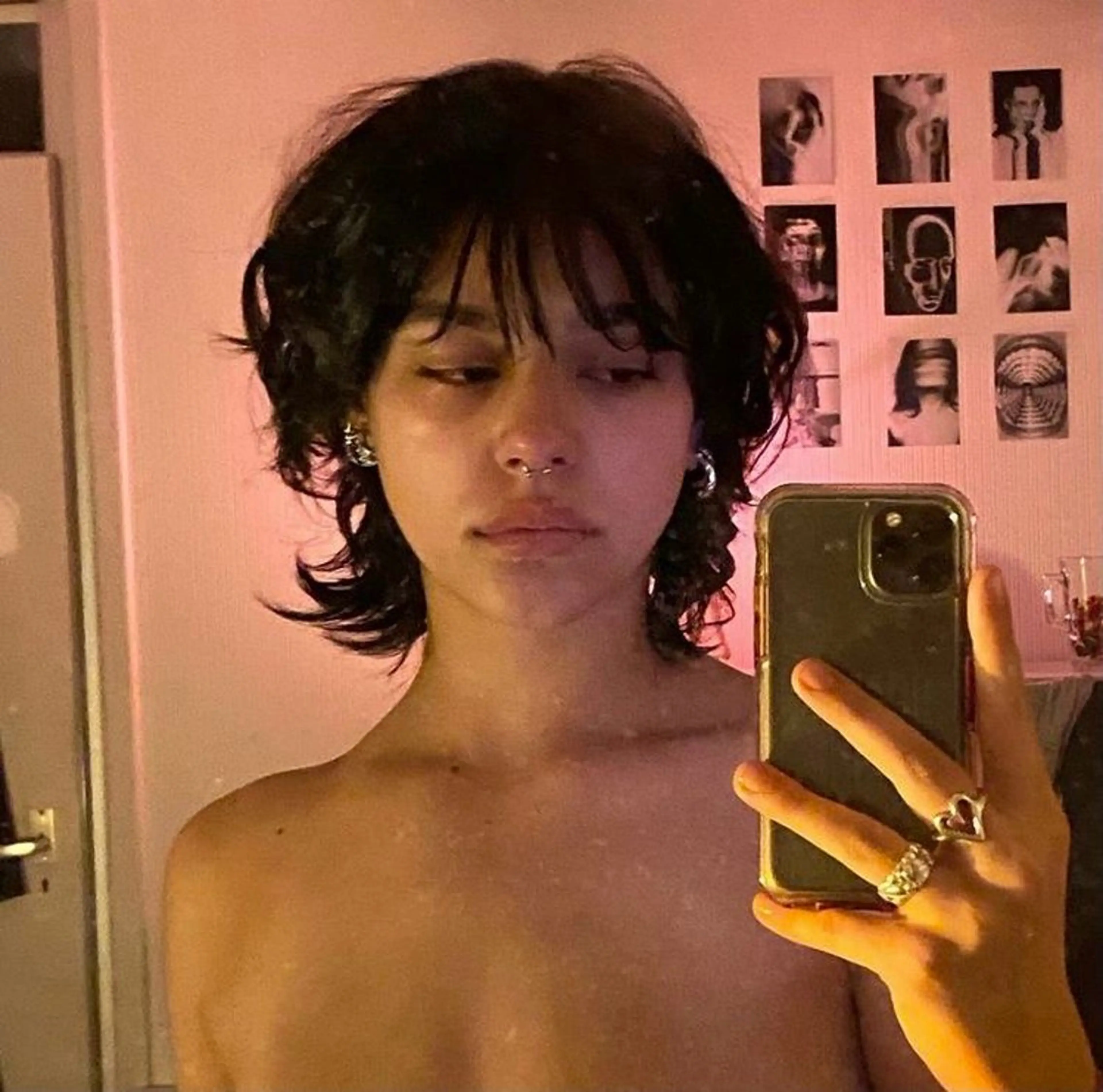 ミディアム パーマ メンズ カット パーマ 吉田一輝 外国人パーマのヘアスタイル