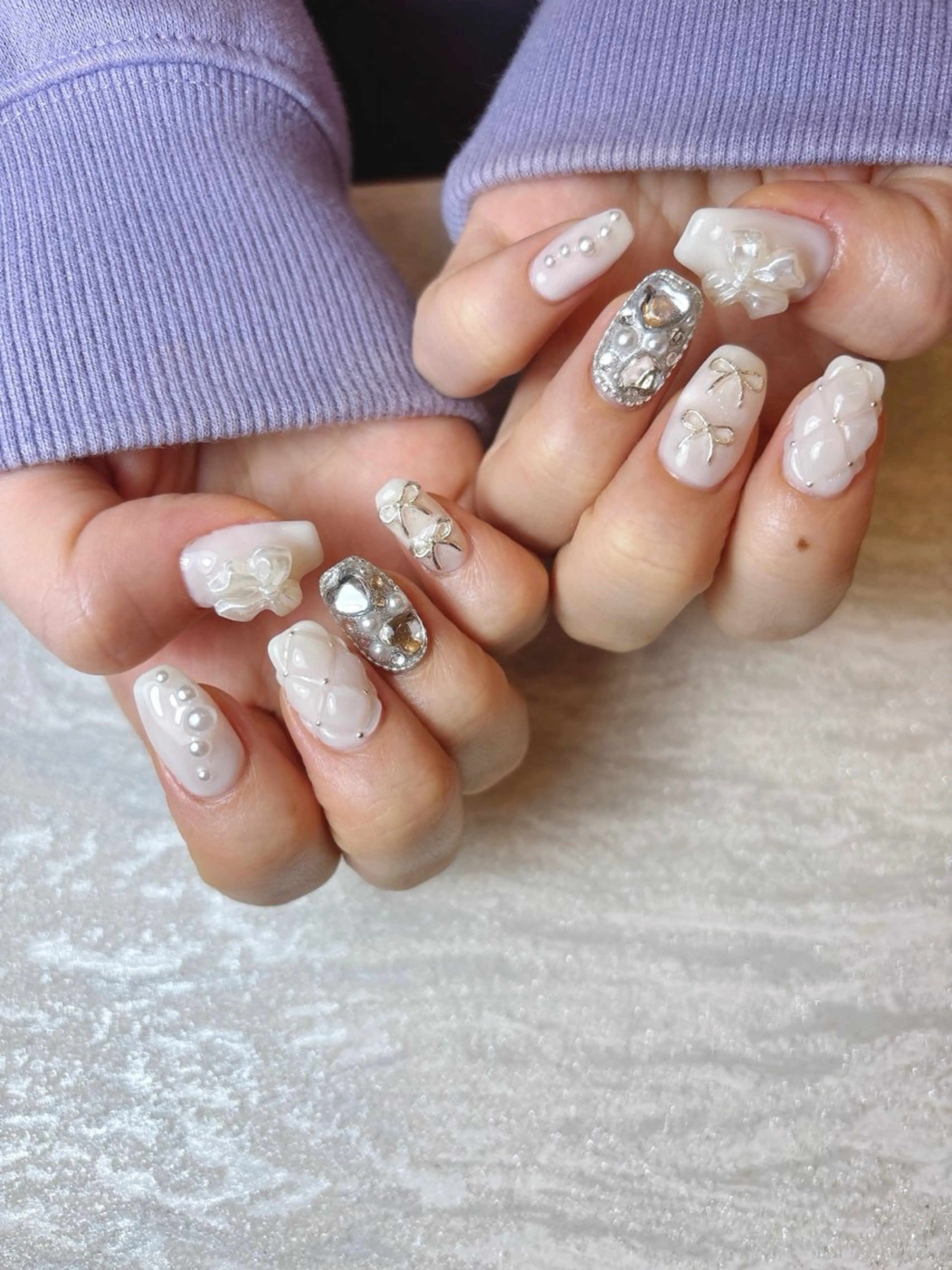 ネイル ハンドネイル Radia bykaonailsのネイルデザイン