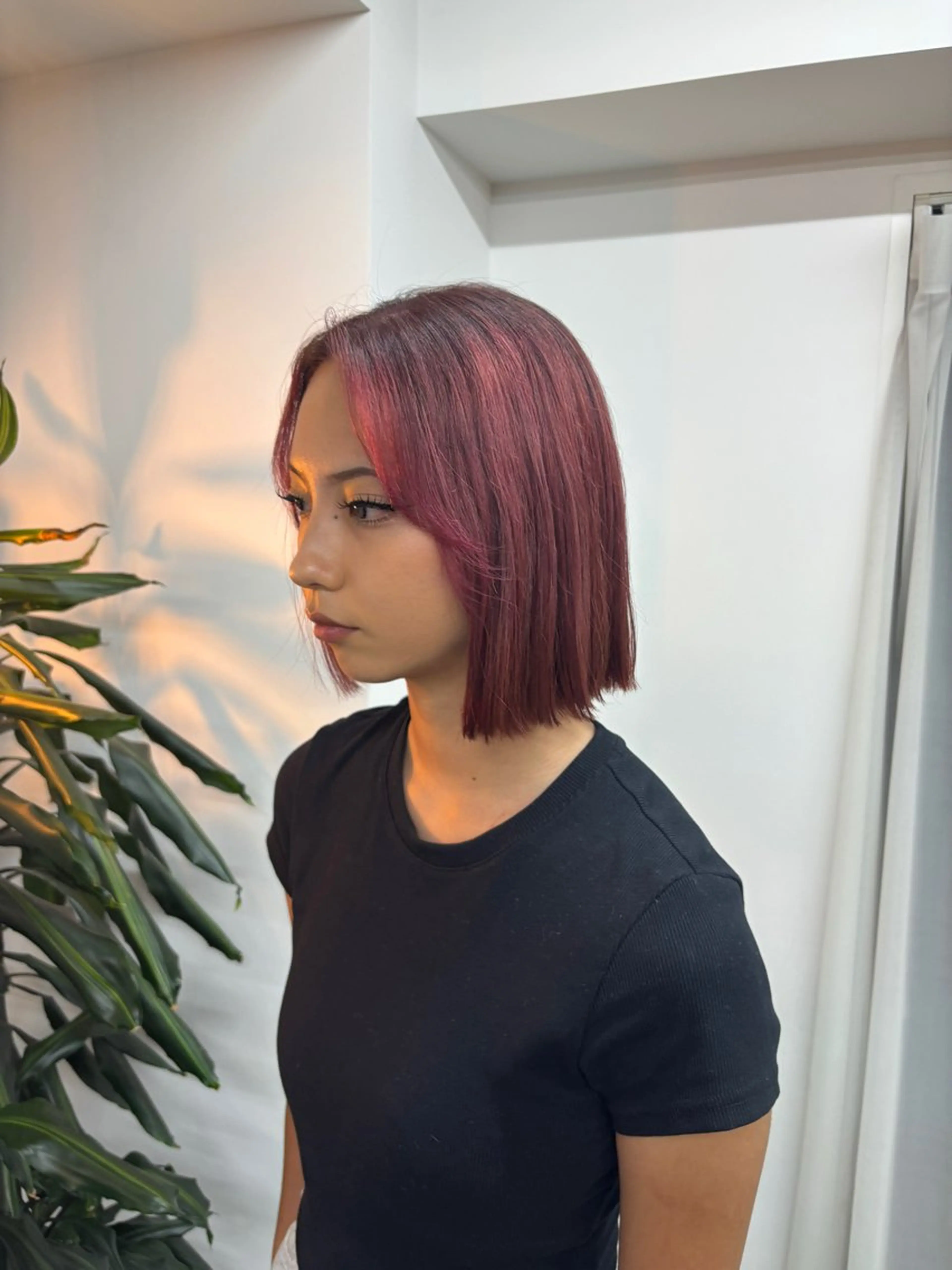 ショート ボブ くせ毛 カット ナナ/大阪心斎橋/ レイヤーカットのヘアスタイル