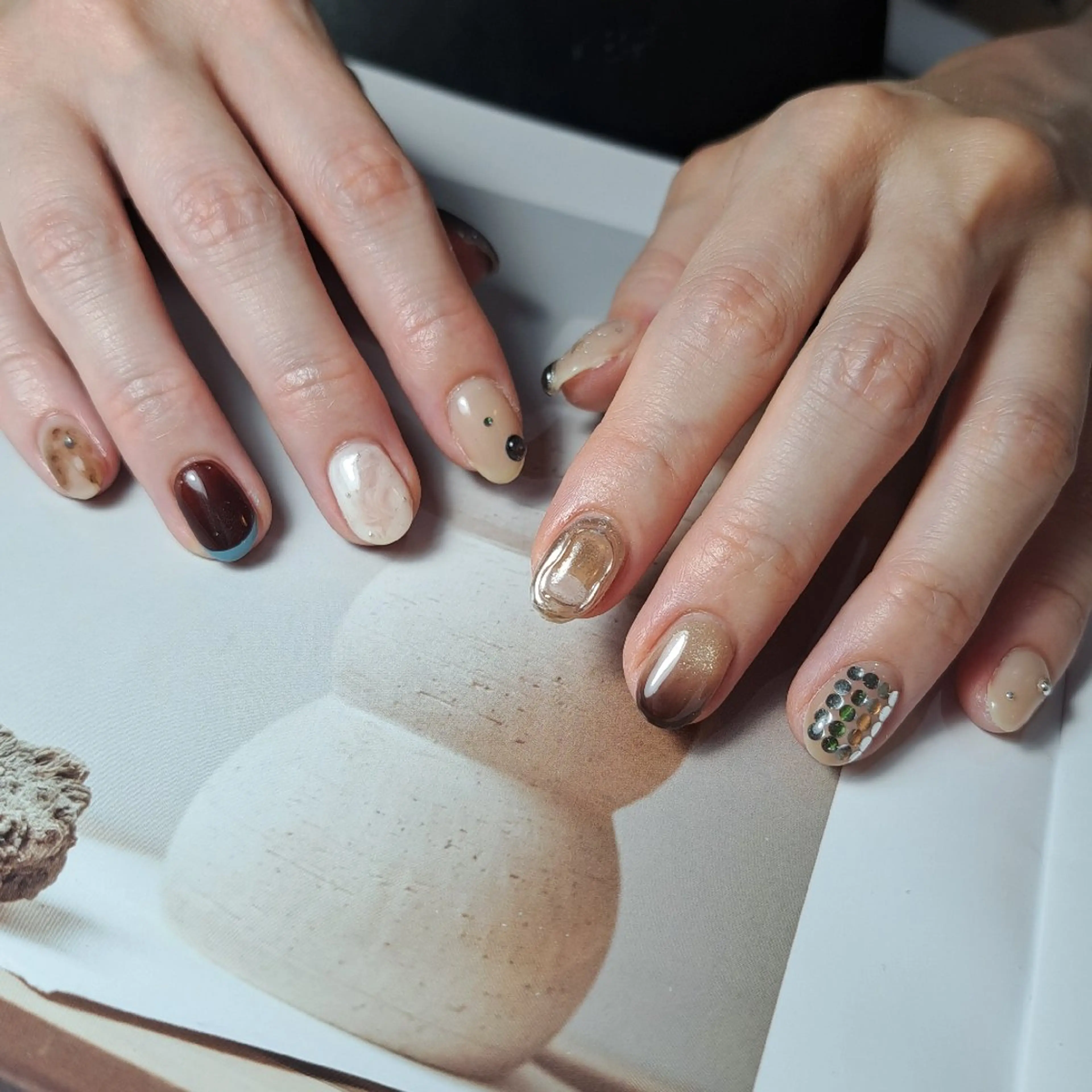 ネイル アートネイル ジェルネイル 持ち込み Nail mood /アートし放題のネイルデザイン