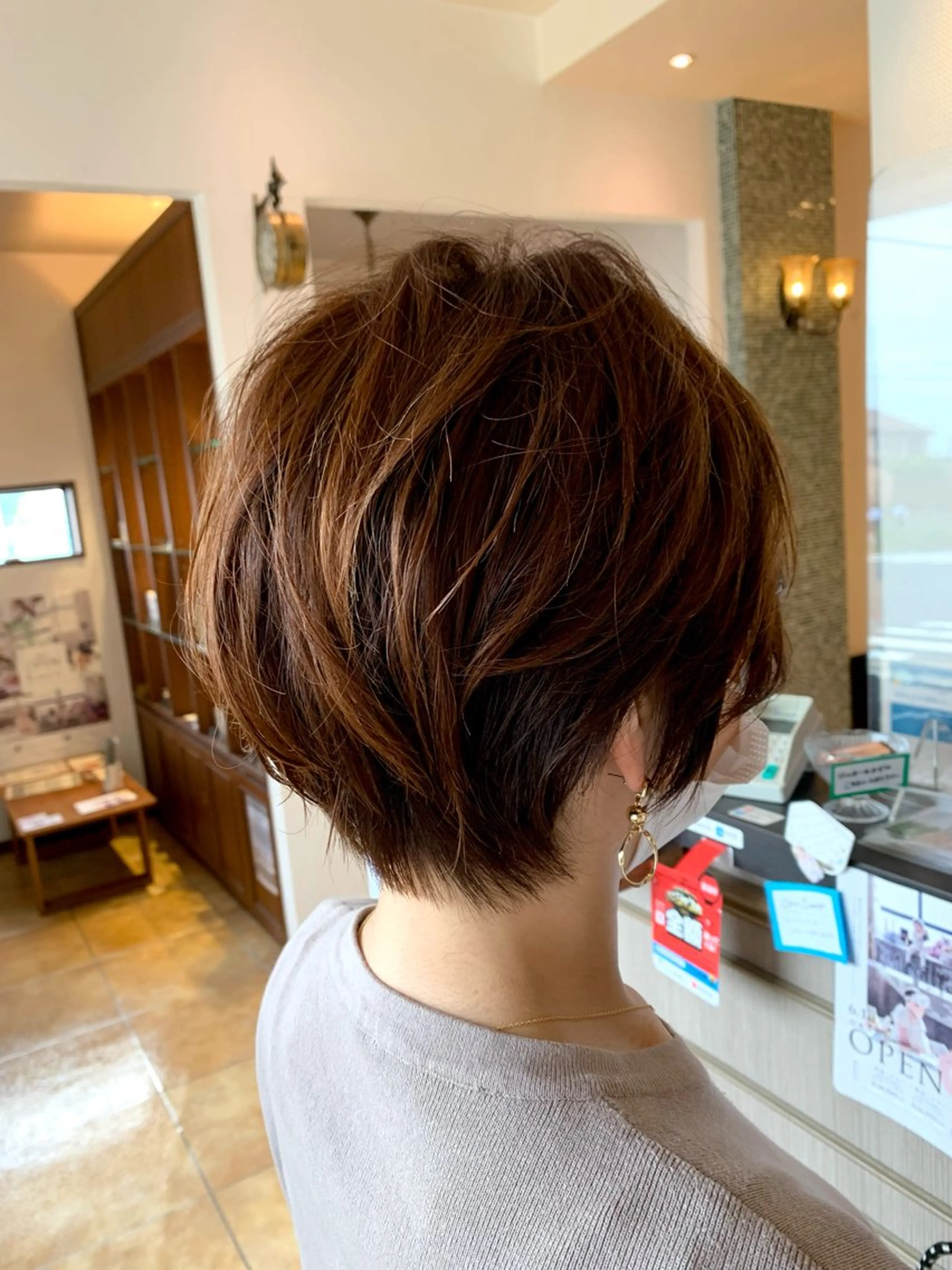 ショート 林 修平のヘアスタイル