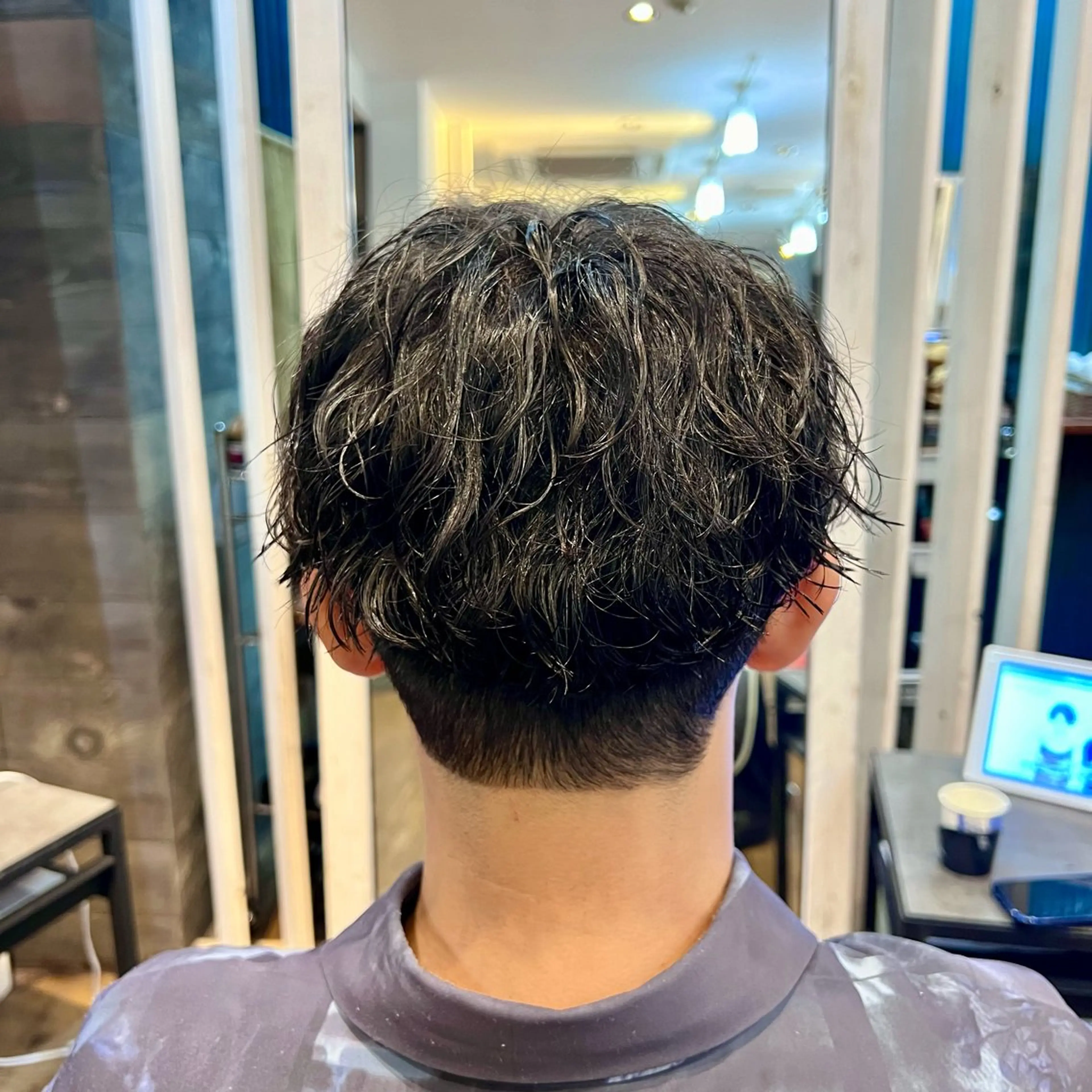 パーマ メンズ カット パーマ アグヘアーシータ所属・🤩メンズカット/ パーマ山本🤩のヘアスタイル