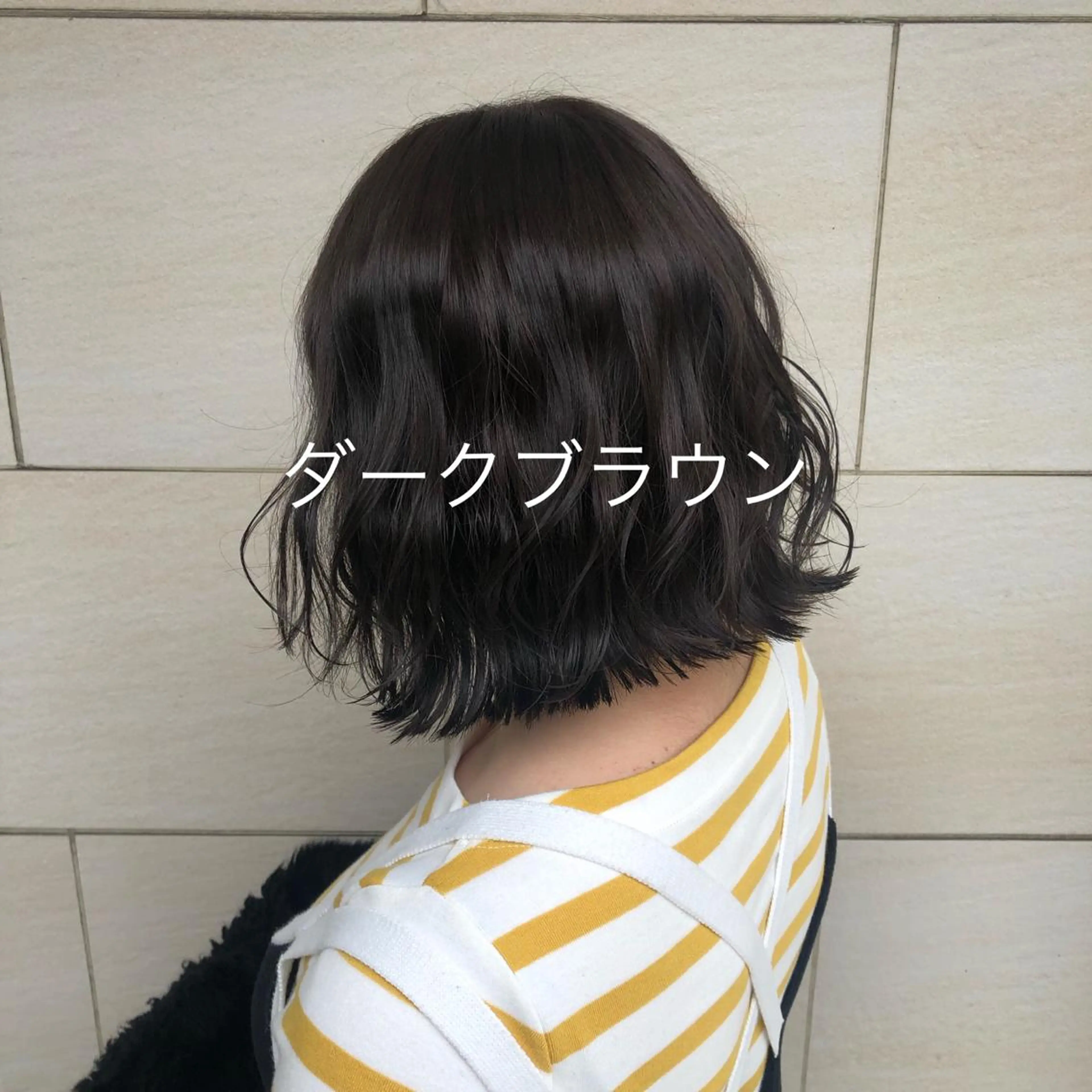ショート ヘアカラー トリートメント 青木 りおのヘアスタイル