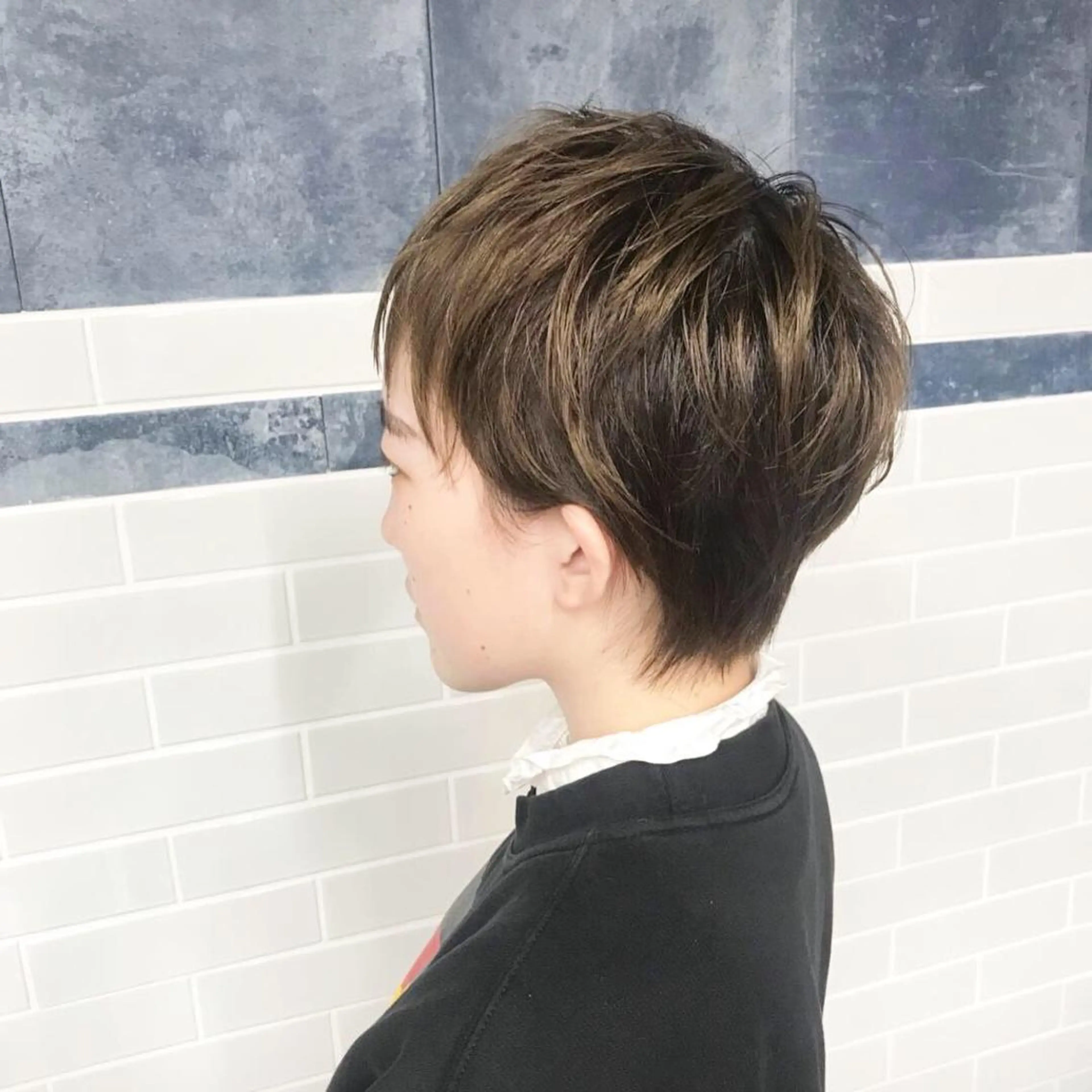 ショート カラー ショートヘア カット ヘアカラー トリートメント ❤️Ruminate 日暮里店❤️のヘアスタイル