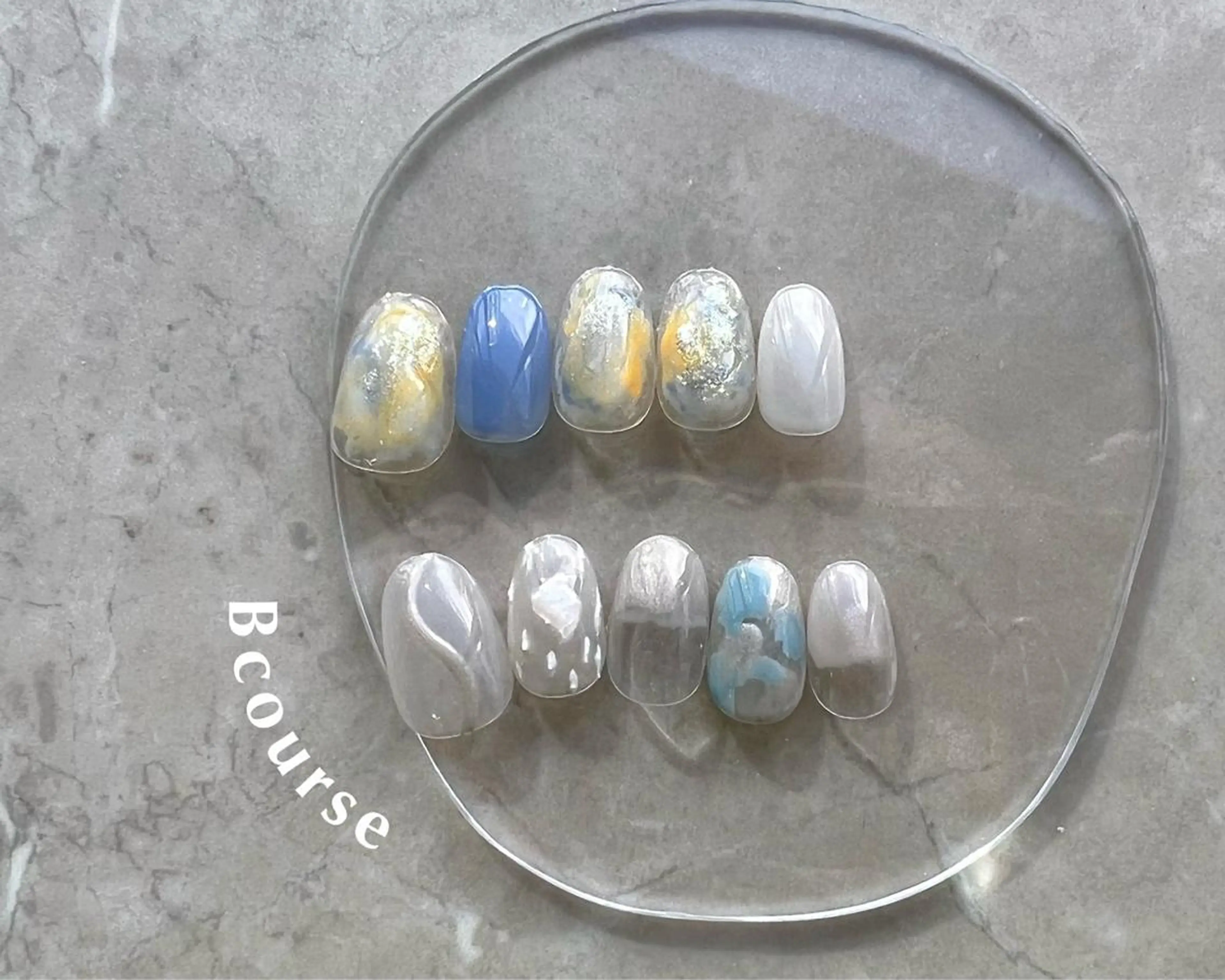 ネイル 💙0203 munimusanのネイルデザイン