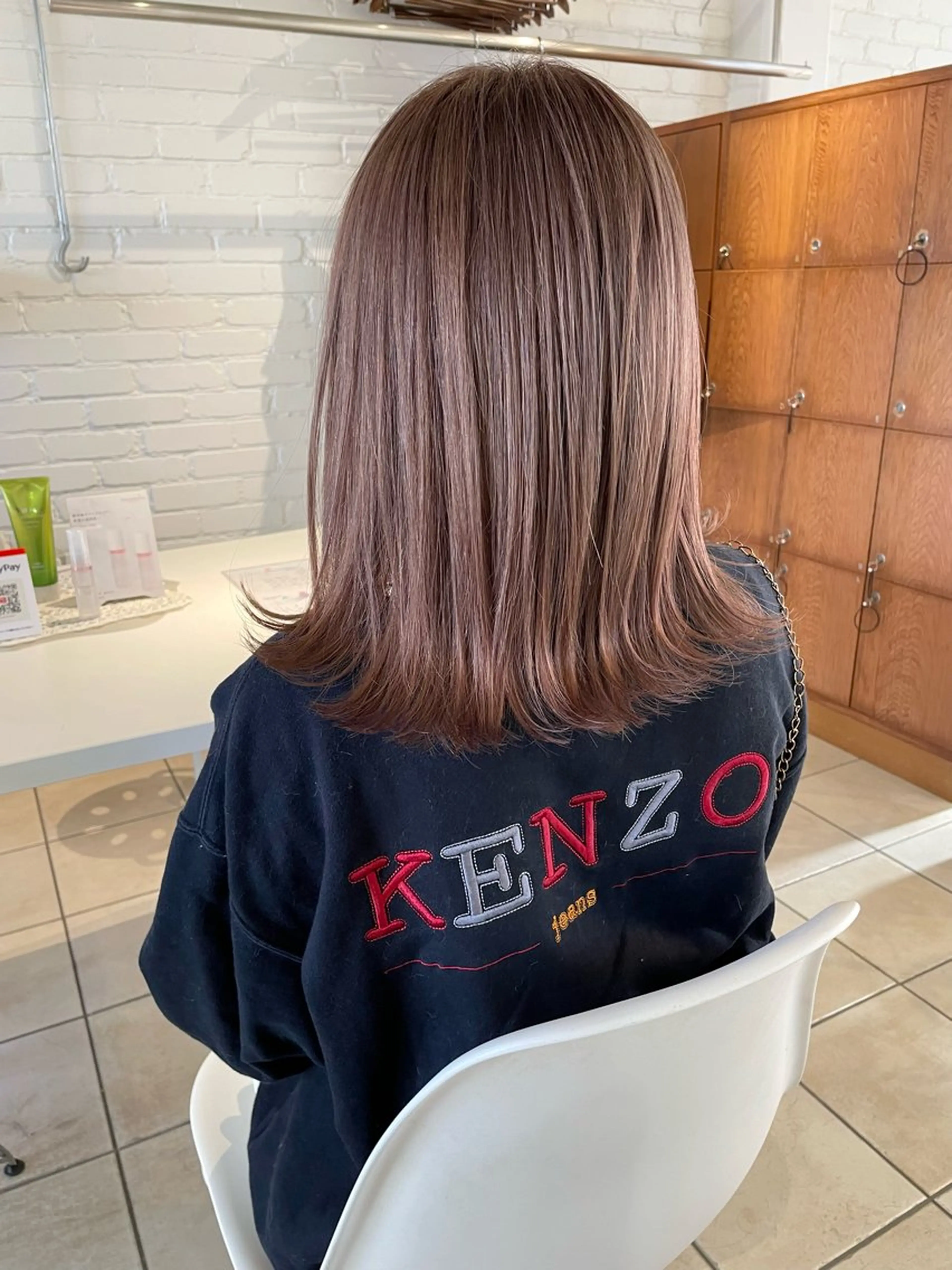 ミディアム 🌿透明感カラー 松本麻里奈🌼のヘアスタイル