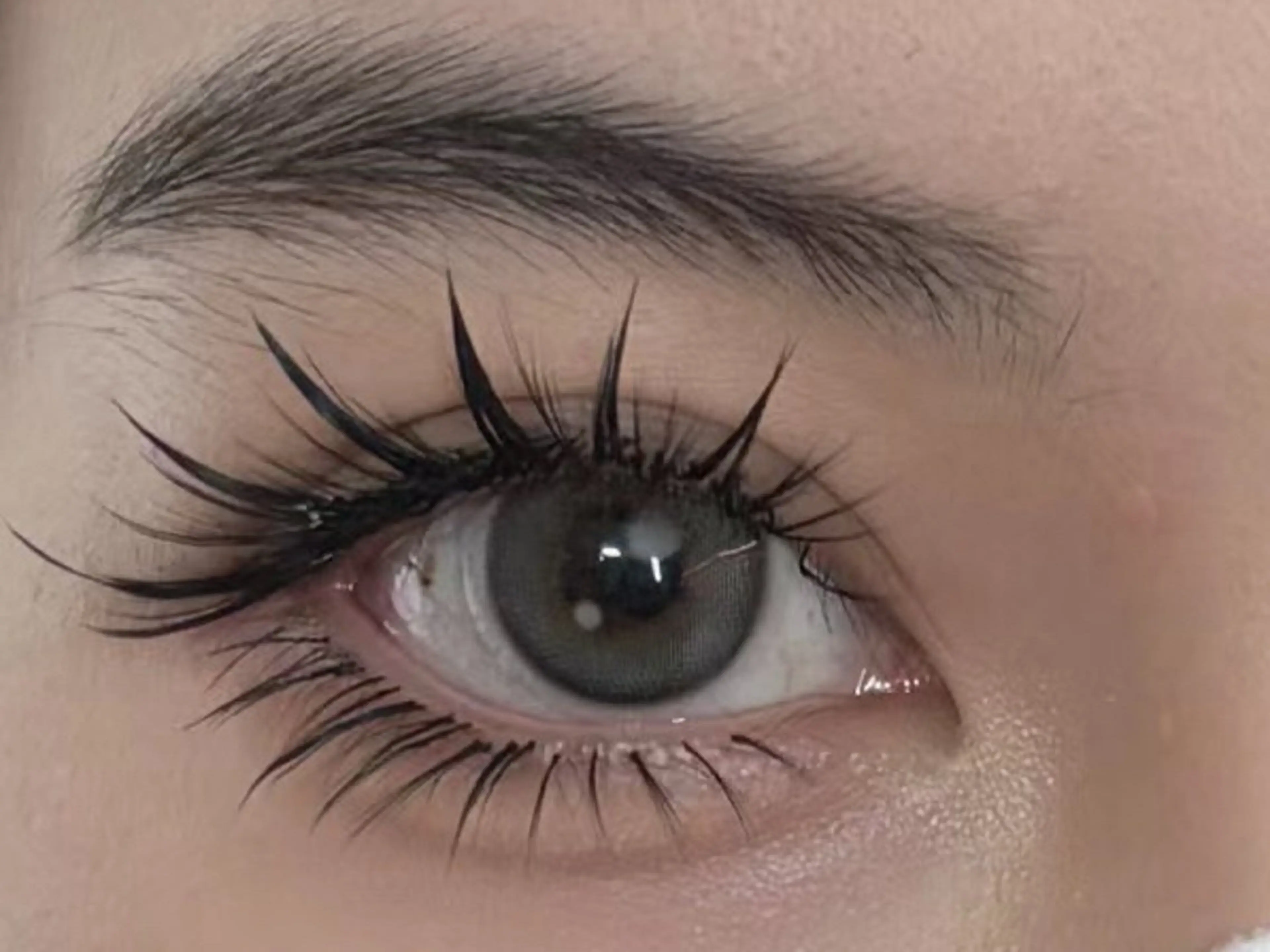 マツエク・マツパ 付け放題 バインドロック 束感まつ毛 カラーマツエク フラットラッシュ マツエク Ｍ salon アイラッシュのマツエク・マツパデザイン