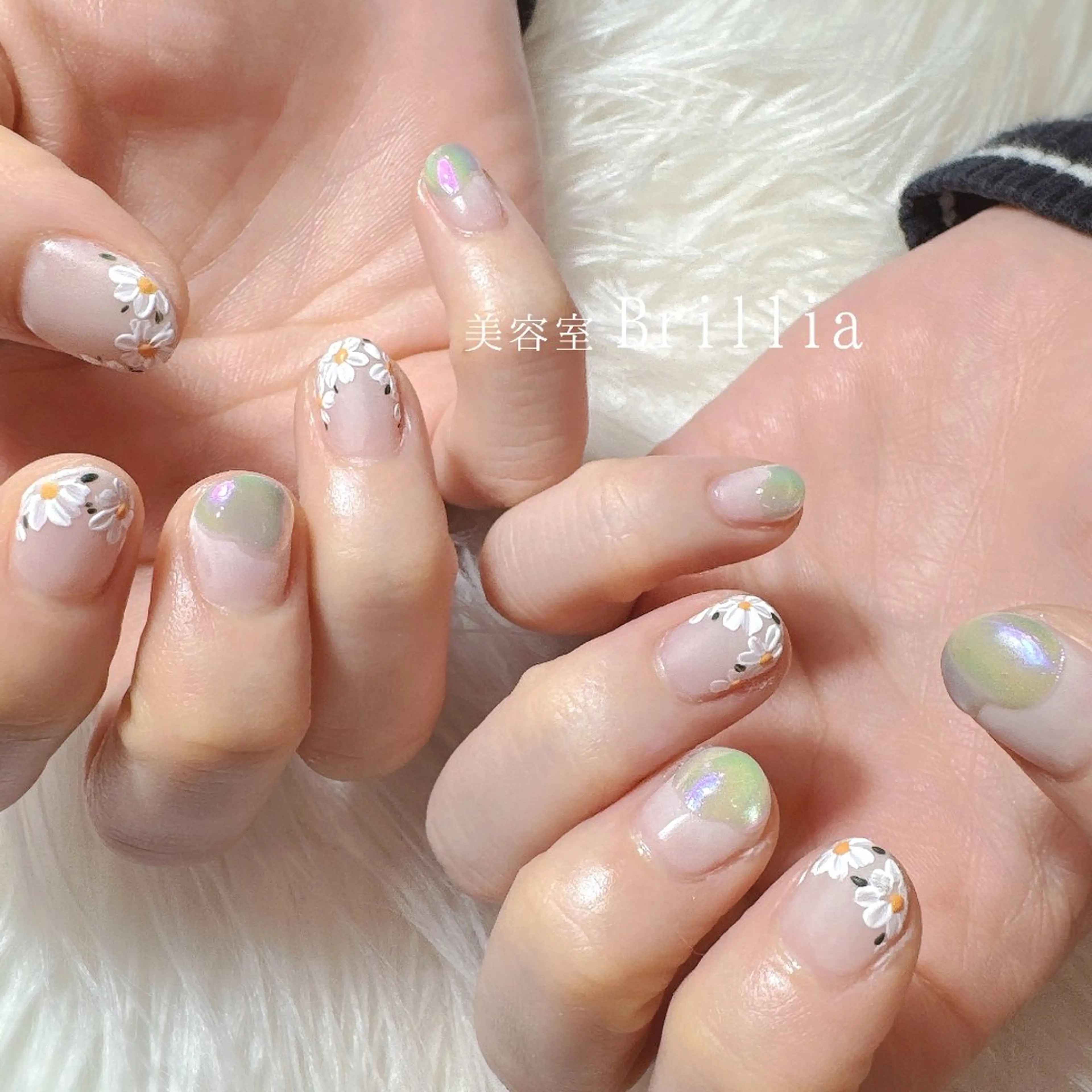 ネイル ハンドネイル 柴田 彩のネイルデザイン