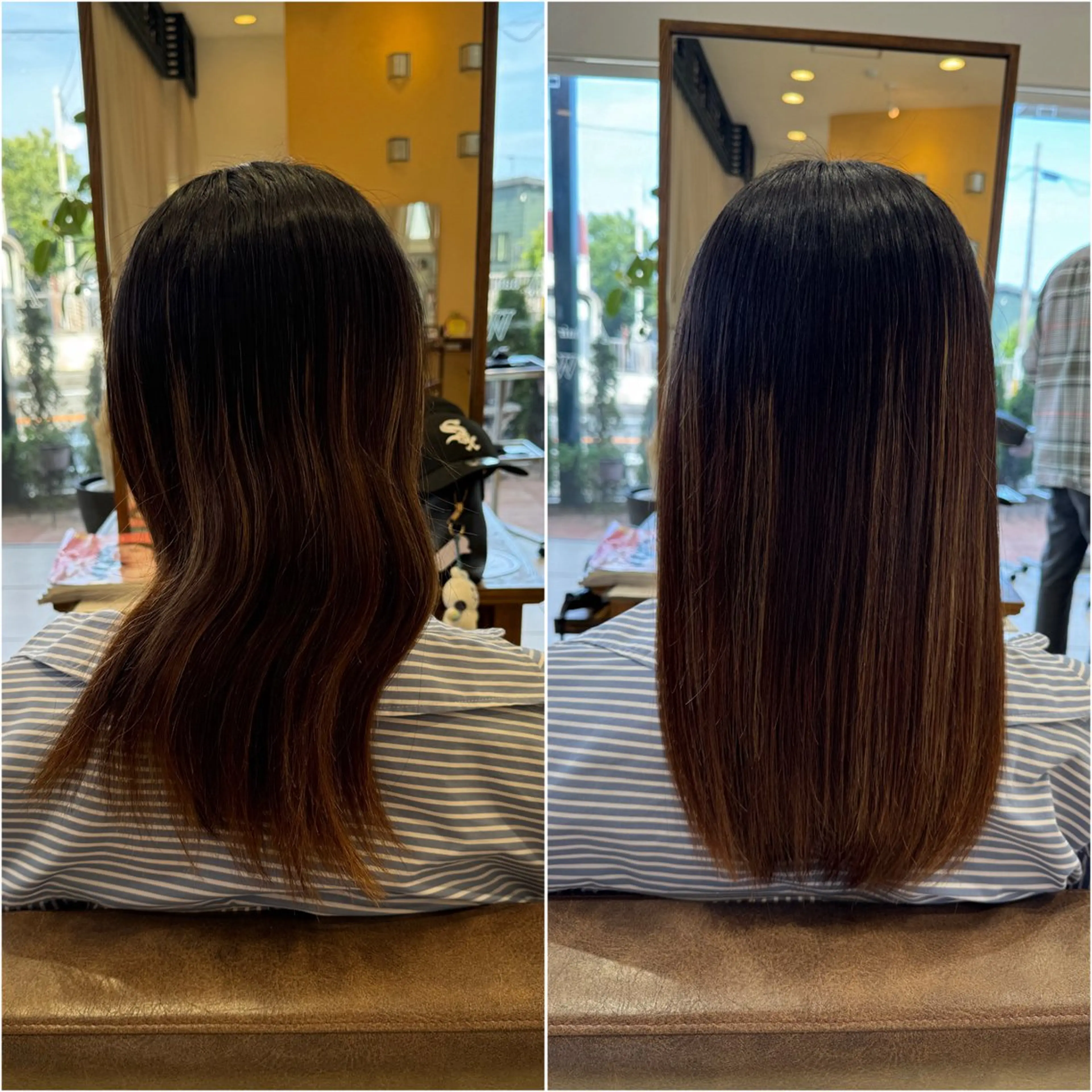 ロング トリートメント 福川優月 /レイヤー /透明感カラーのヘアスタイル