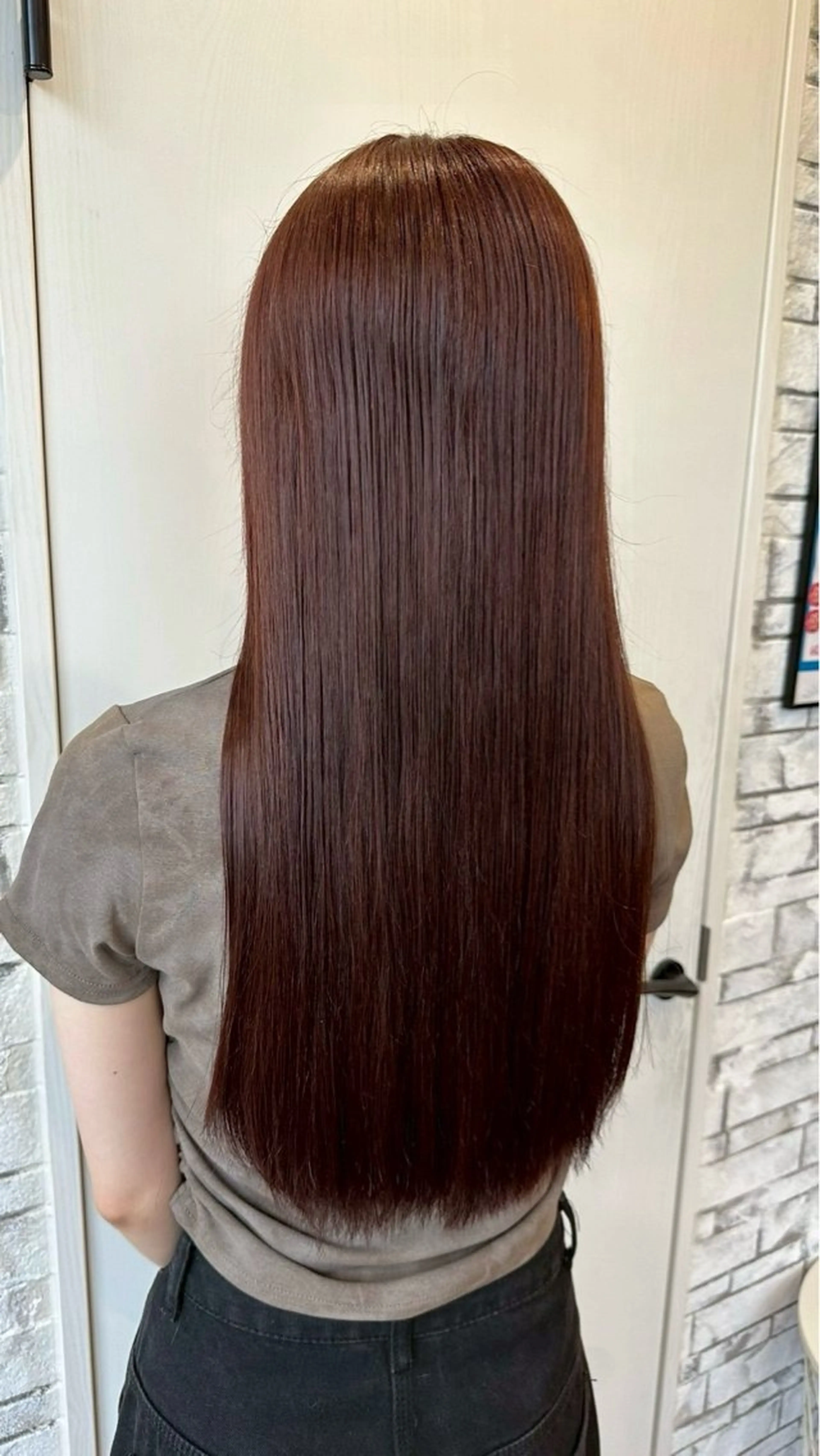 ロング ヘアカラー りな/ツヤカラー/ 豊橋美容院のヘアスタイル