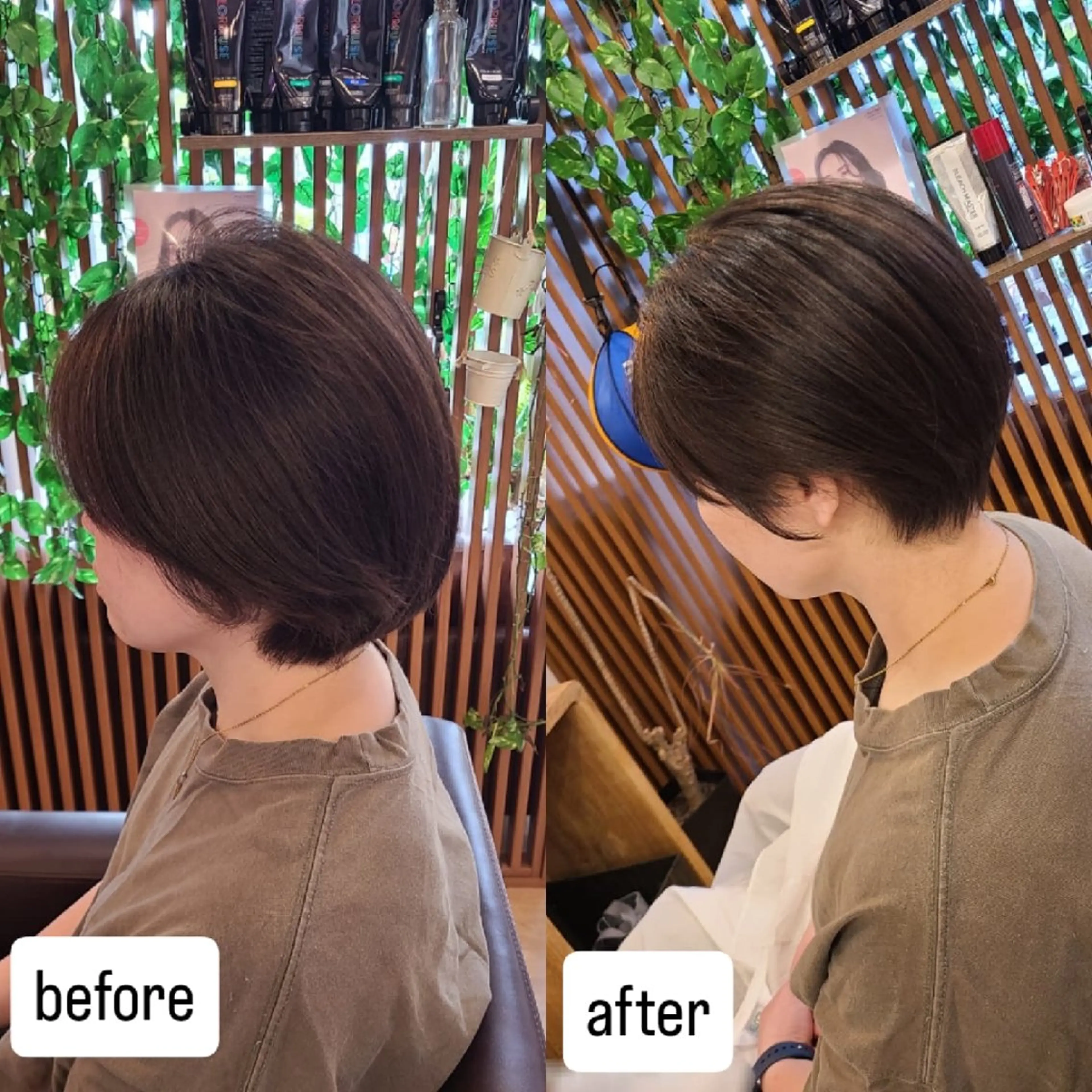 ショート シ マのヘアスタイル
