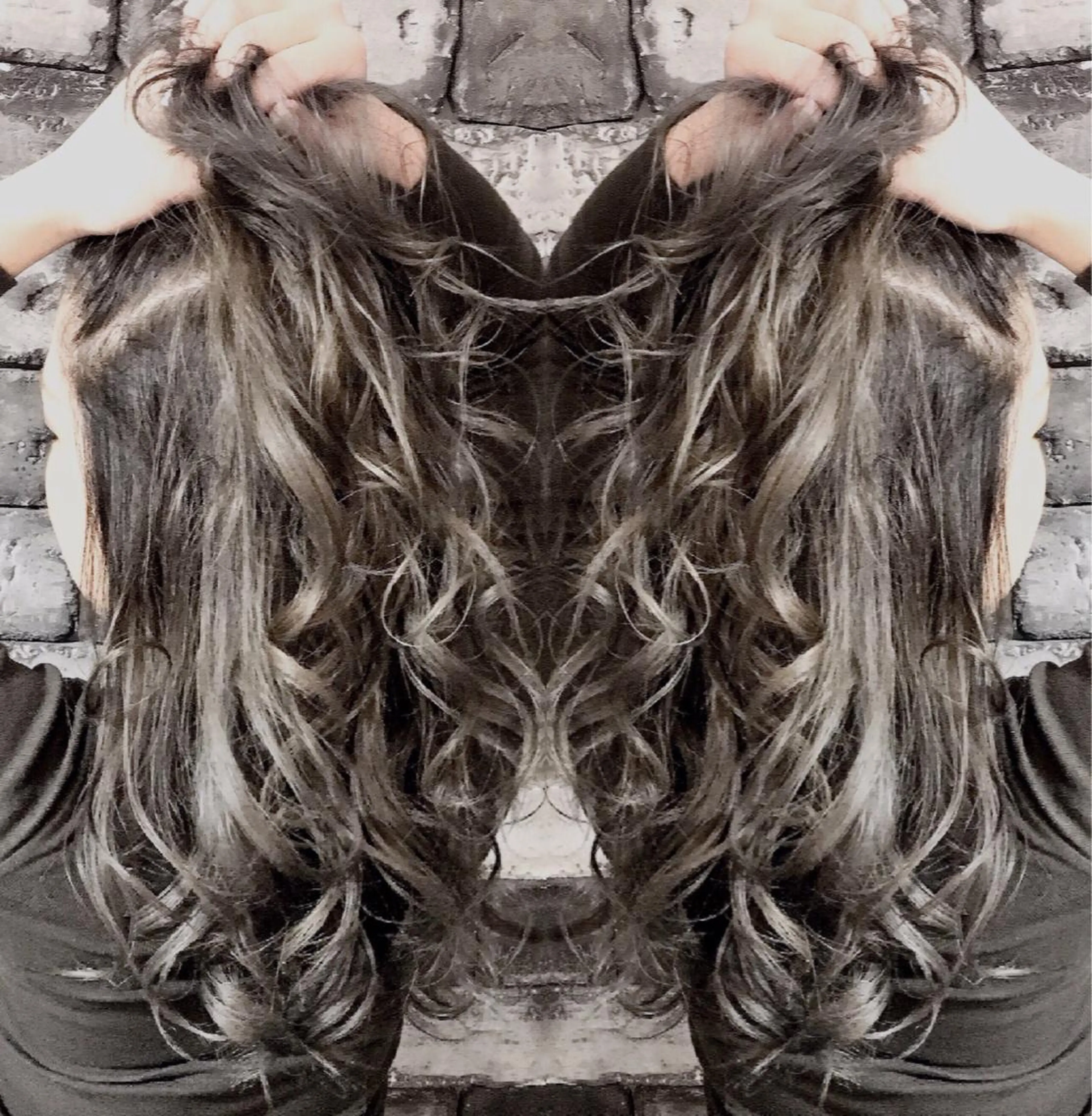 ロング 外国人風カラー レイヤーカット ヘアカラー トリートメント ヘアセット ❤️千葉県代表❤️ 店長❤️柿本翔一朗のヘアスタイル