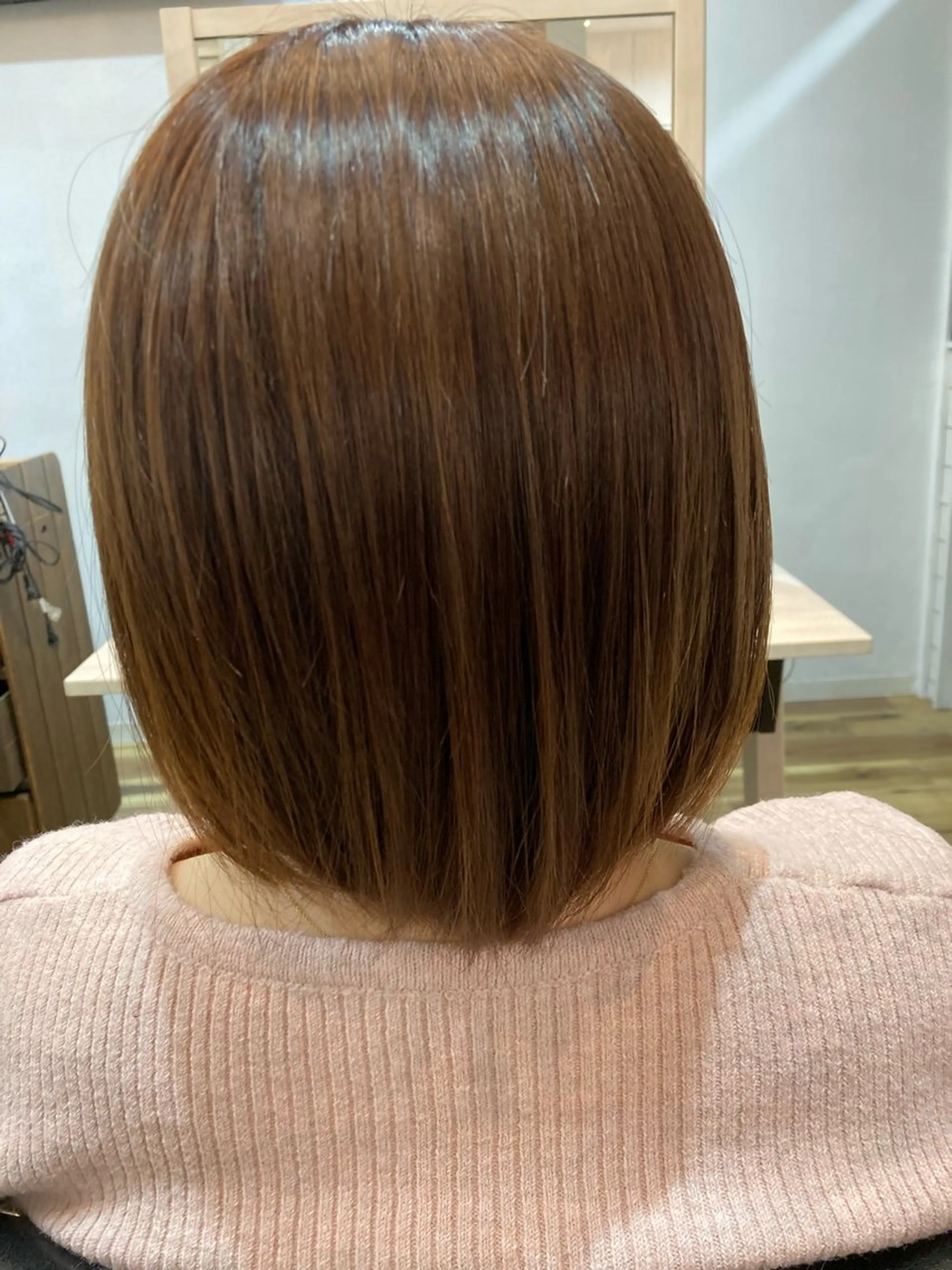 セミロング カラー JUNO HAIR SALON所属・RuCOR. yuriのヘアスタイル