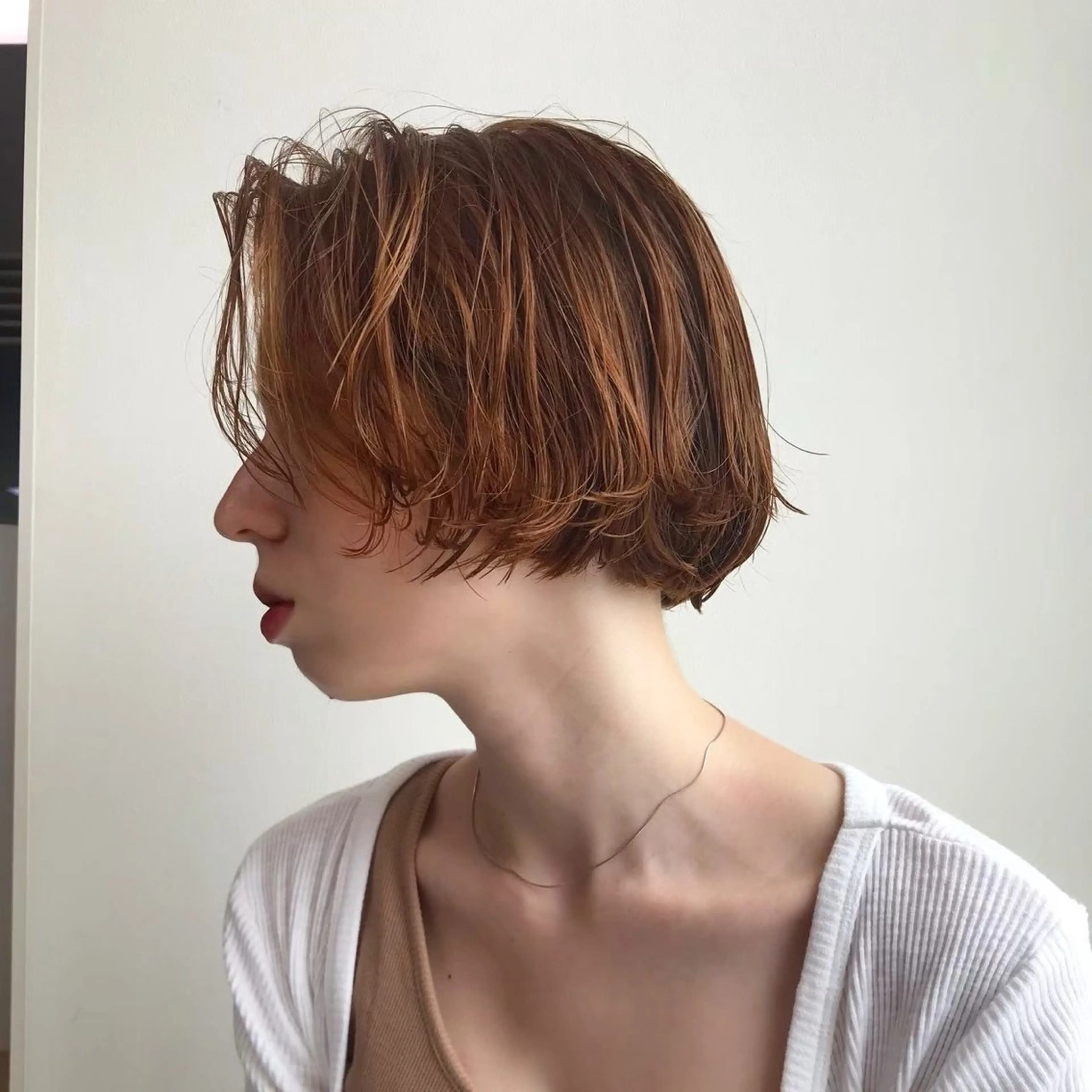 ショート カラー ヘアカラー Rinka🍓 似合わせカット/大船のヘアスタイル