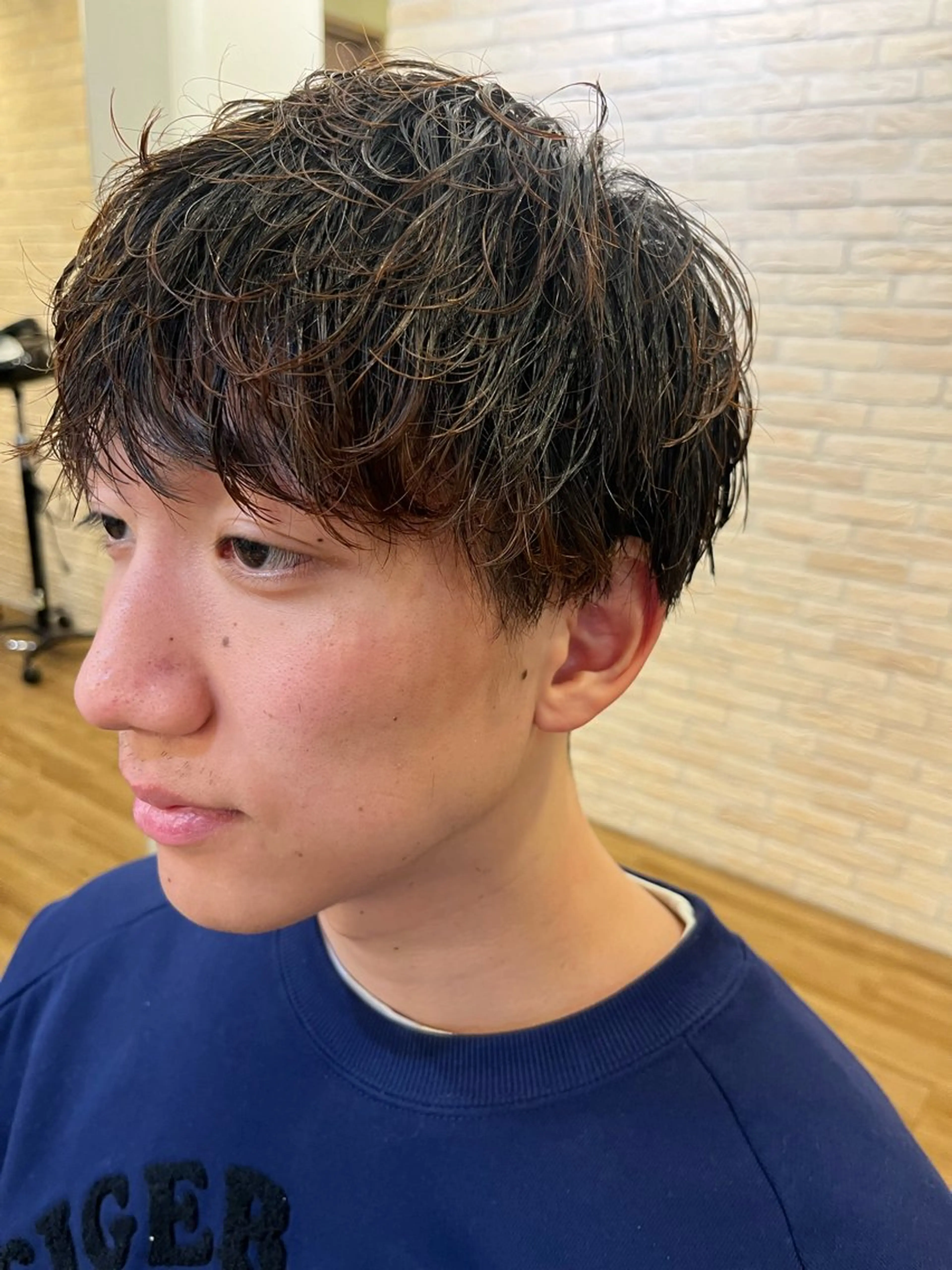 メンズ メンズパーマ いしだ りょうのヘアスタイル