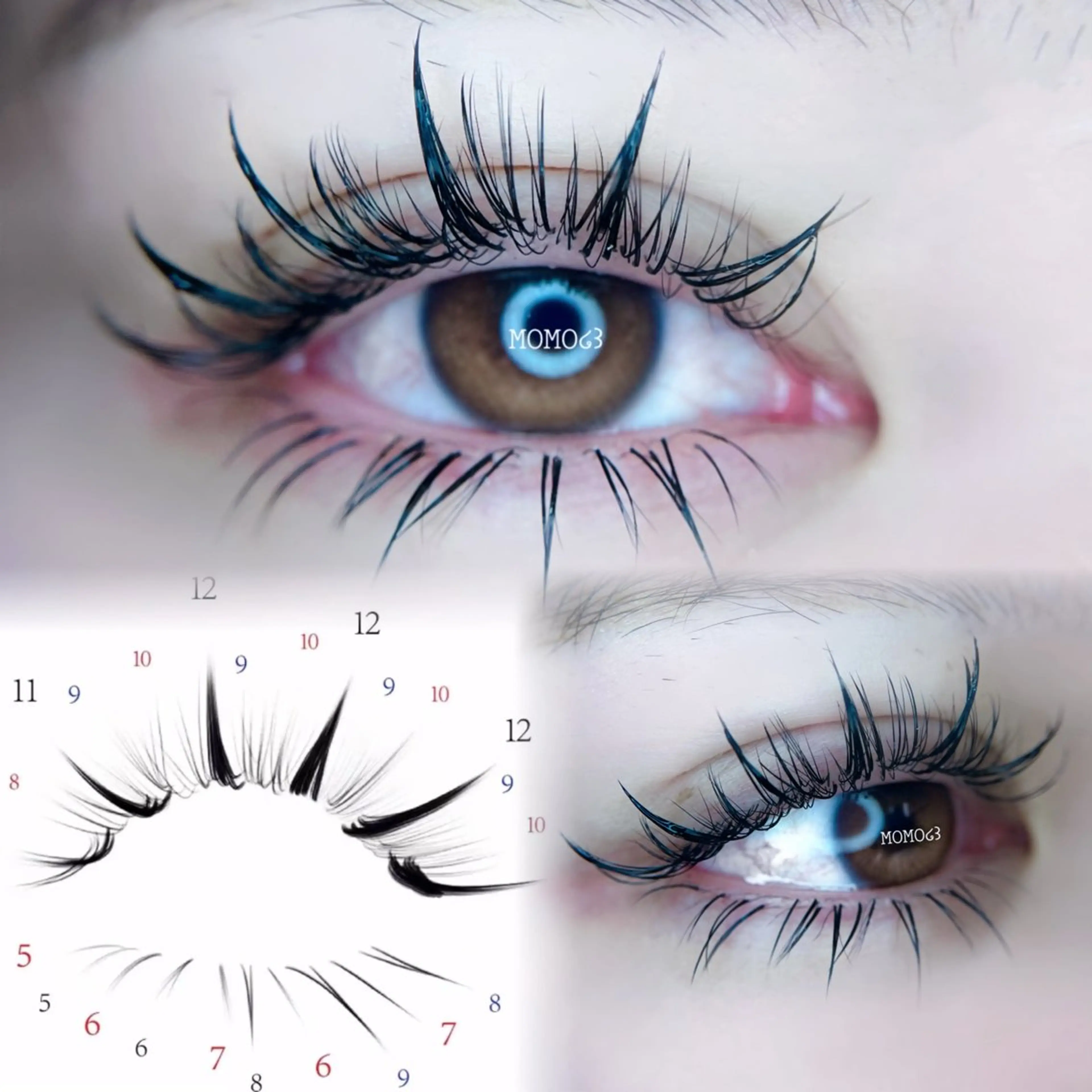 マツエク・マツパ マツエク モテデザインのプロ モモ🍑のマツエク・マツパデザイン