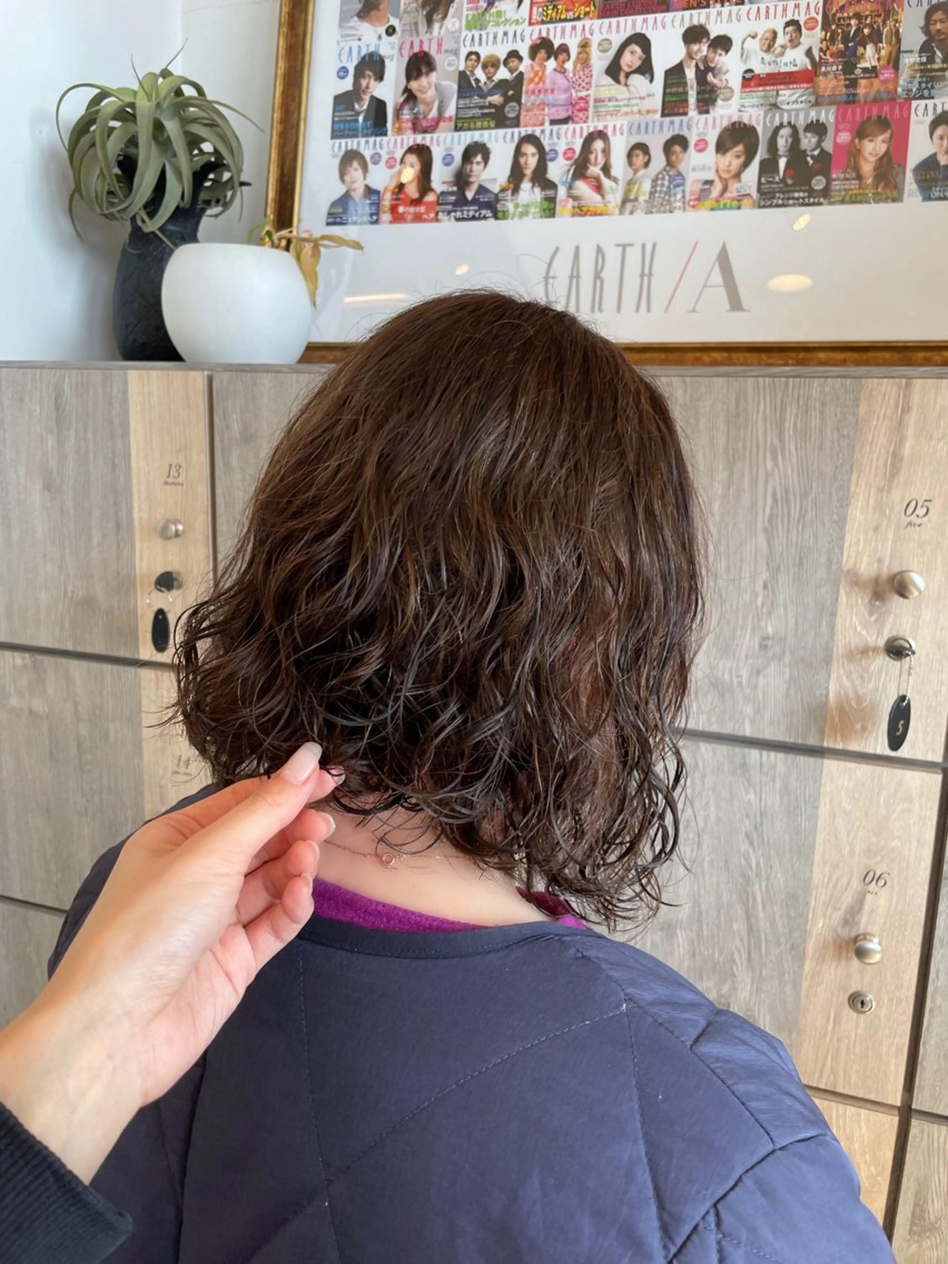 💇🏼‍♀️カット＋🩵カラー＋👩🏼‍🦱パーマの写真