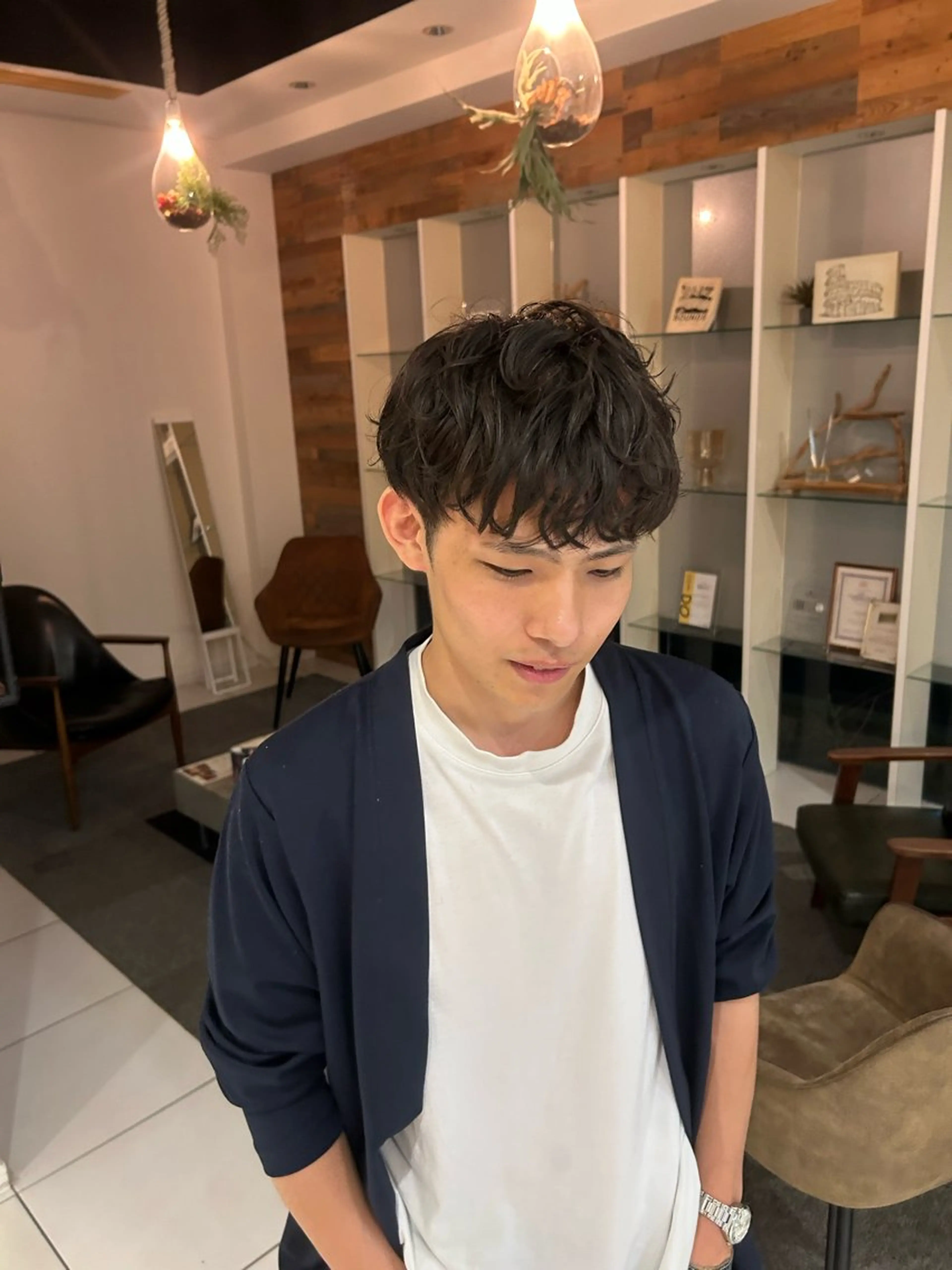 パーマ メンズ パーマ 髪質改善/ストレート パーマ長久手/ひかるのヘアスタイル