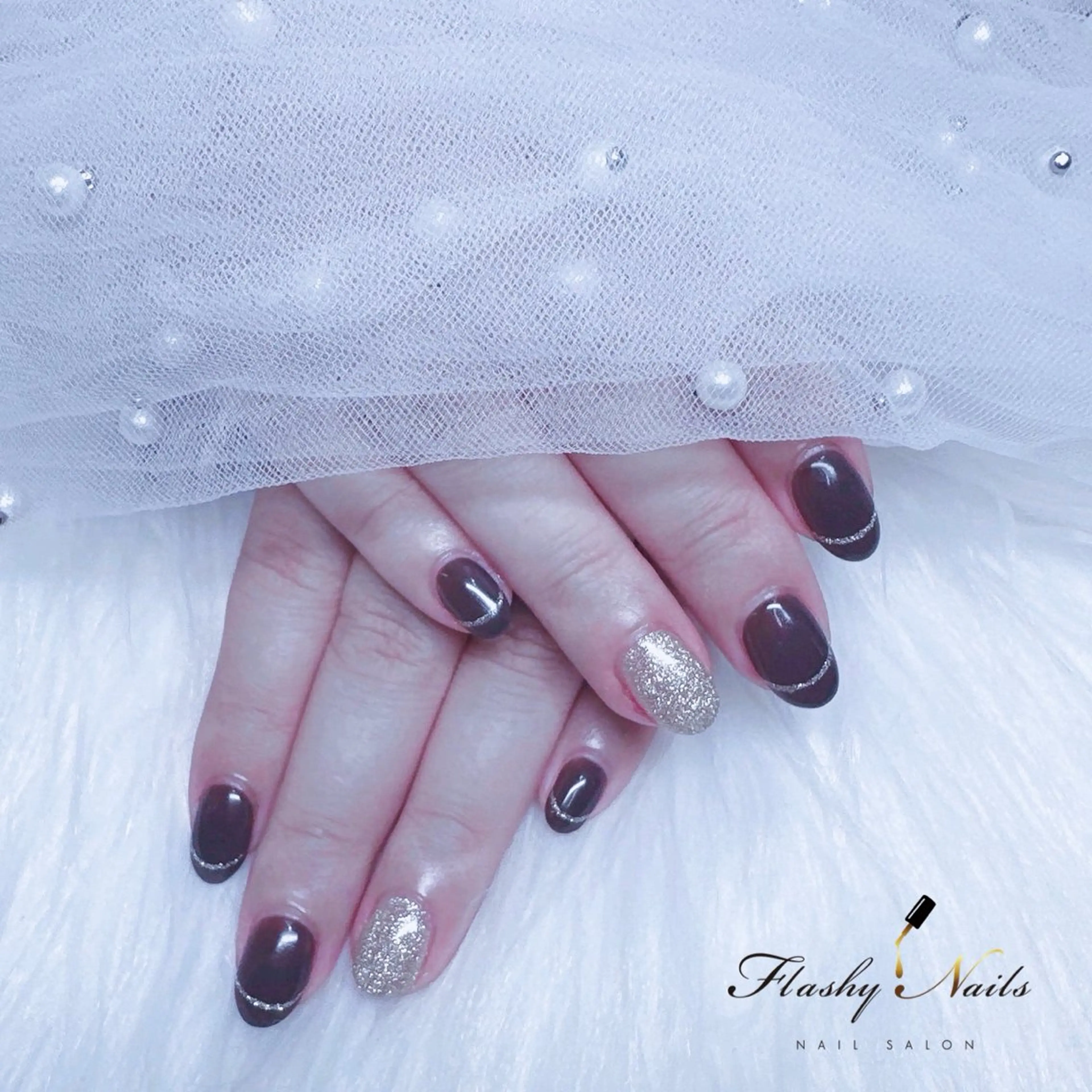 ネイル ハンドネイル Flashy Nailsのネイルデザイン