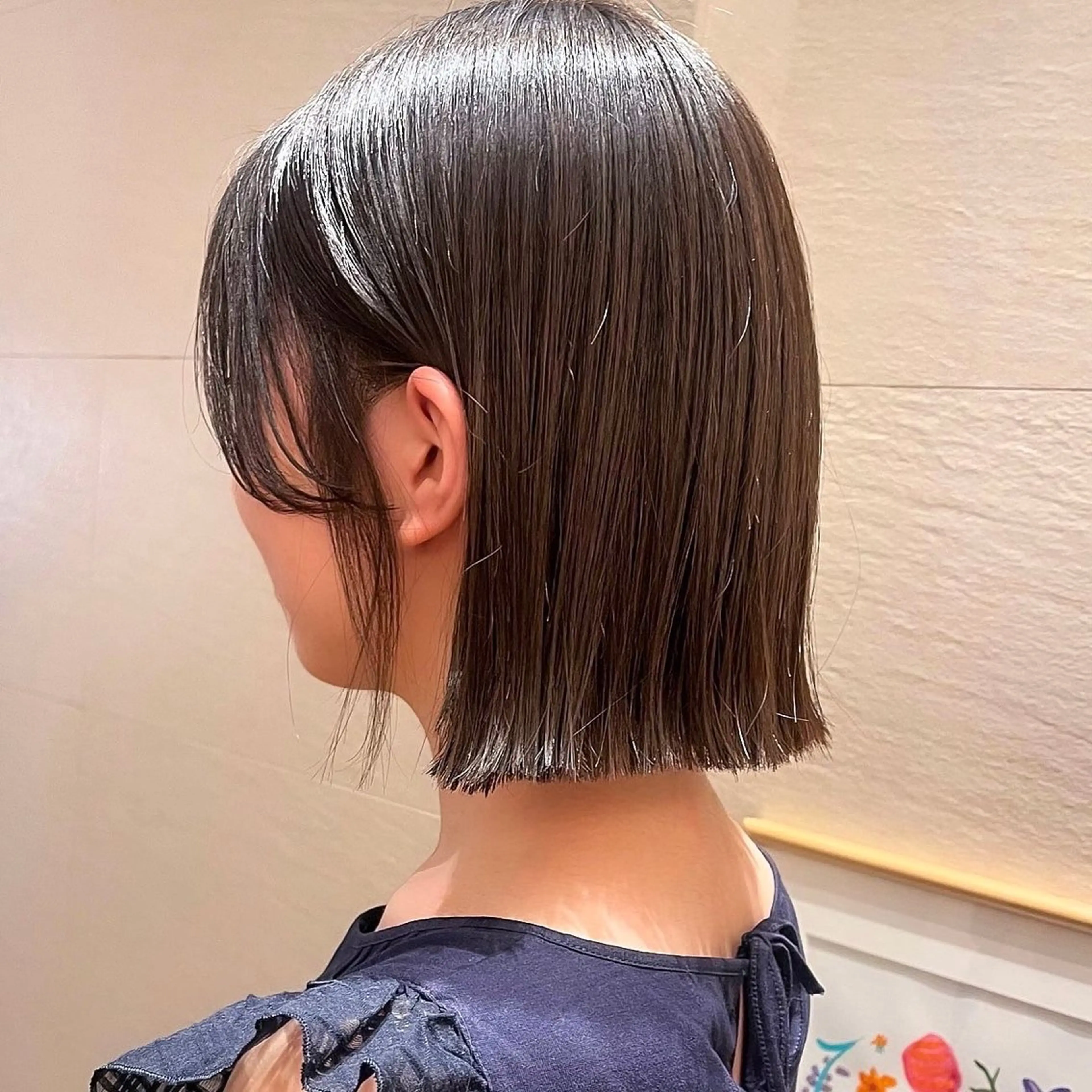 ショート カラー 🌱小顔ヘア/ボブ ミディアム/双葉🌱のヘアスタイル