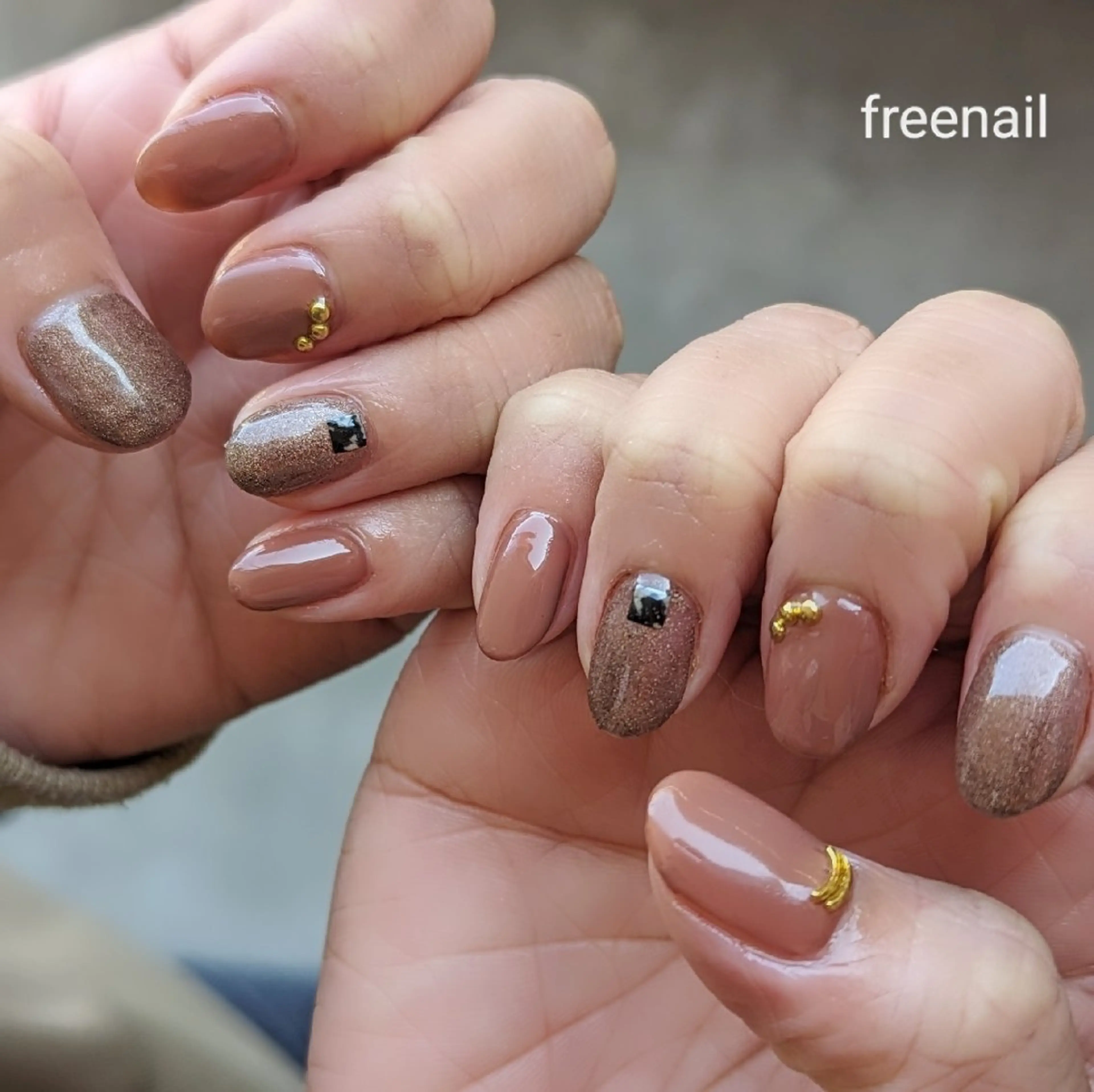 ネイル ハンドネイル free nail フリーネイルのネイルデザイン
