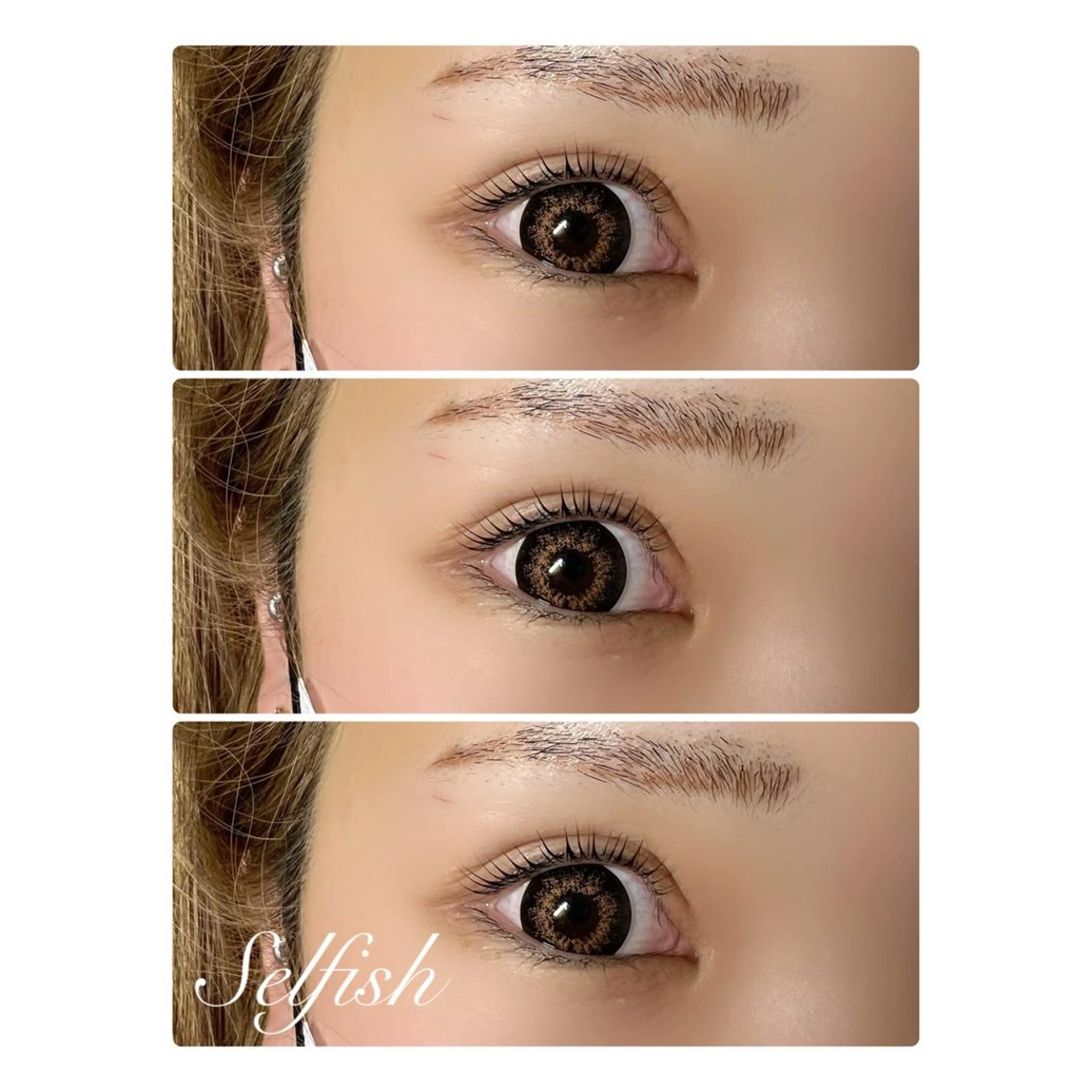 マツエク・マツパ eyelashsalonSelfish所属・. Selfishのマツエク・マツパデザイン