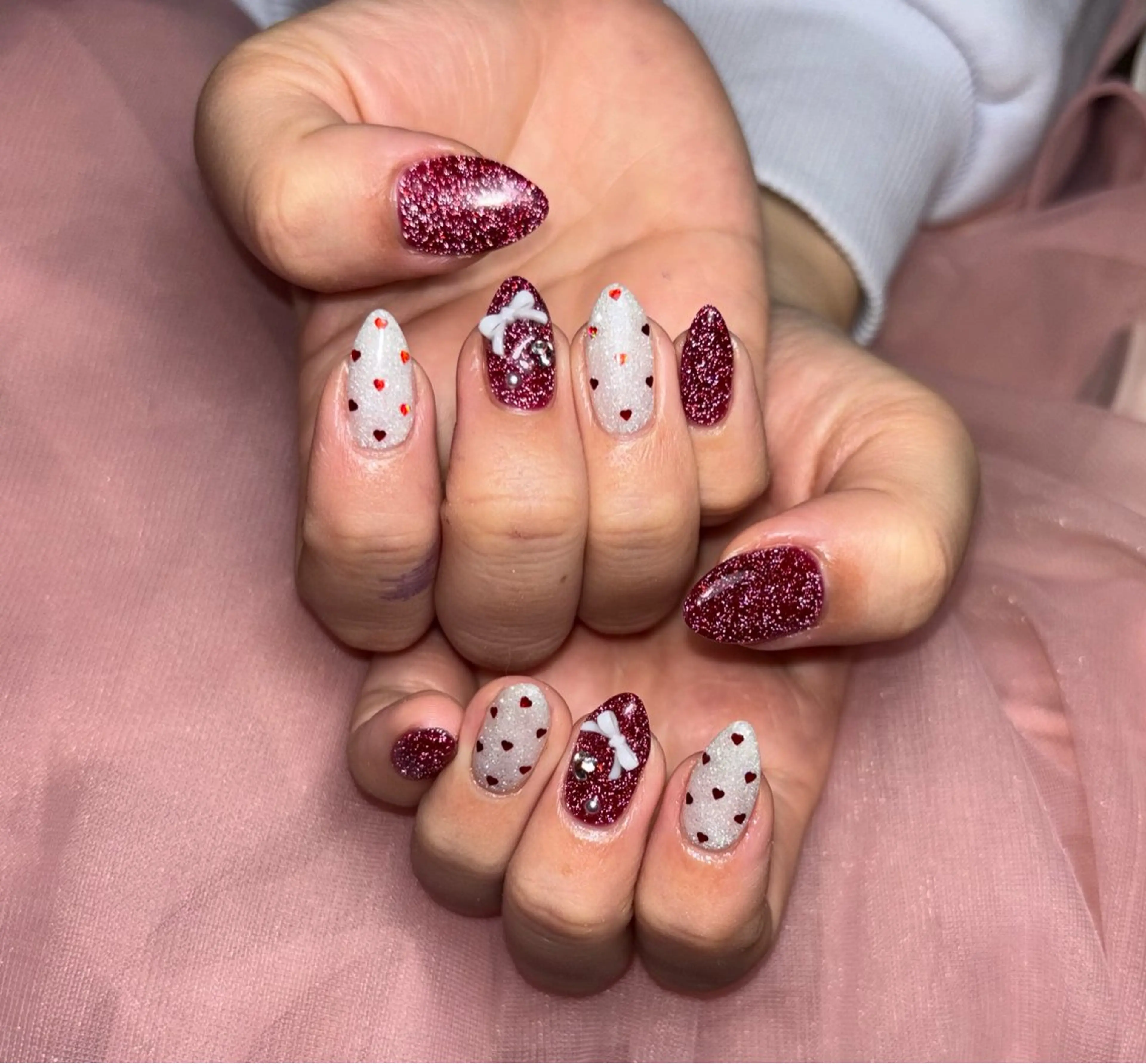 ネイル ハンドネイル 𝐁𝐞𝐥𝐥 𝐦𝐞のネイルデザイン