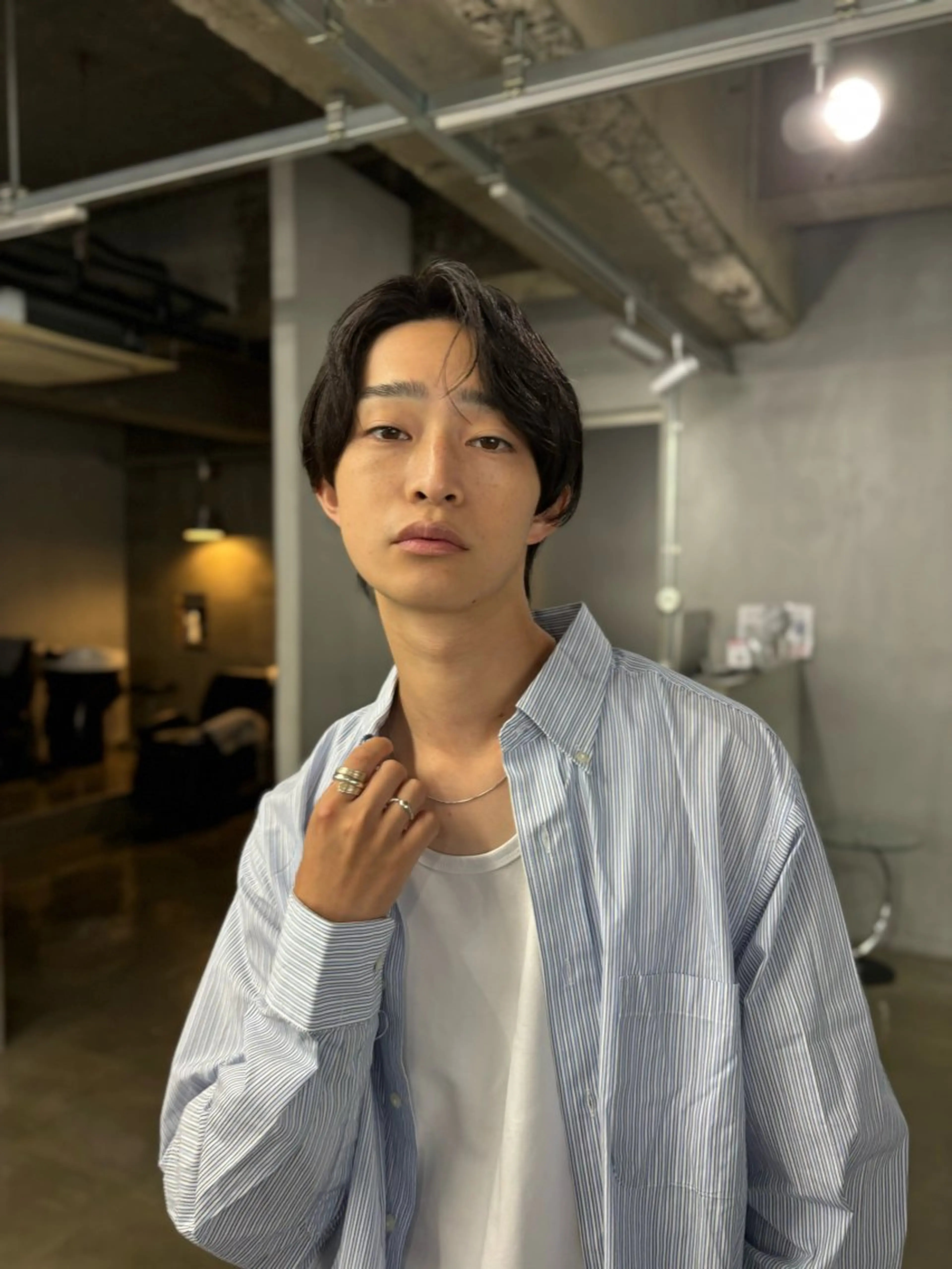 ショート カラー パーマ メンズ カット パーマ メンズ/ダブルカラー /パーマ/来栖慧💈のヘアスタイル