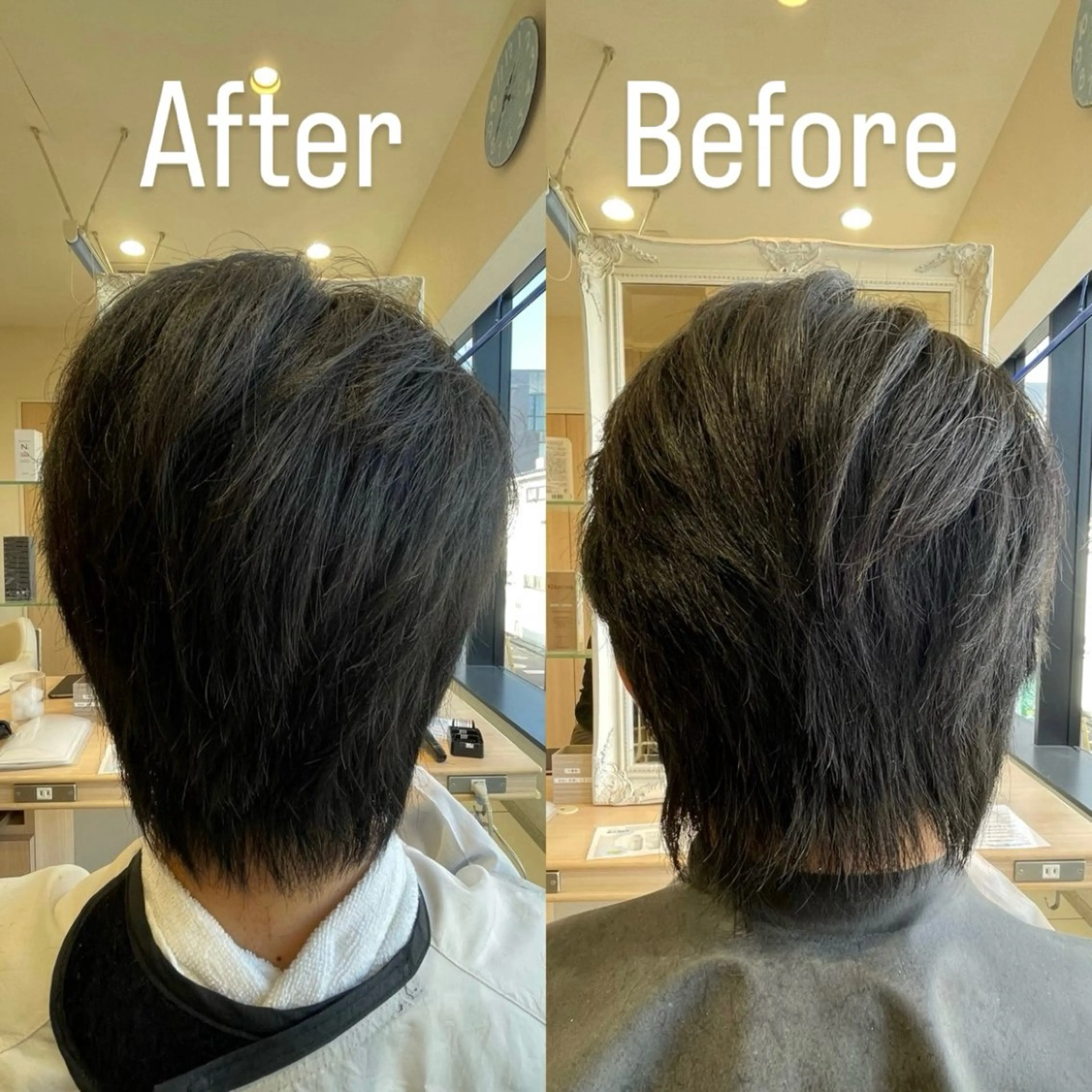 メンズ カット 秋山 瑠夏のヘアスタイル