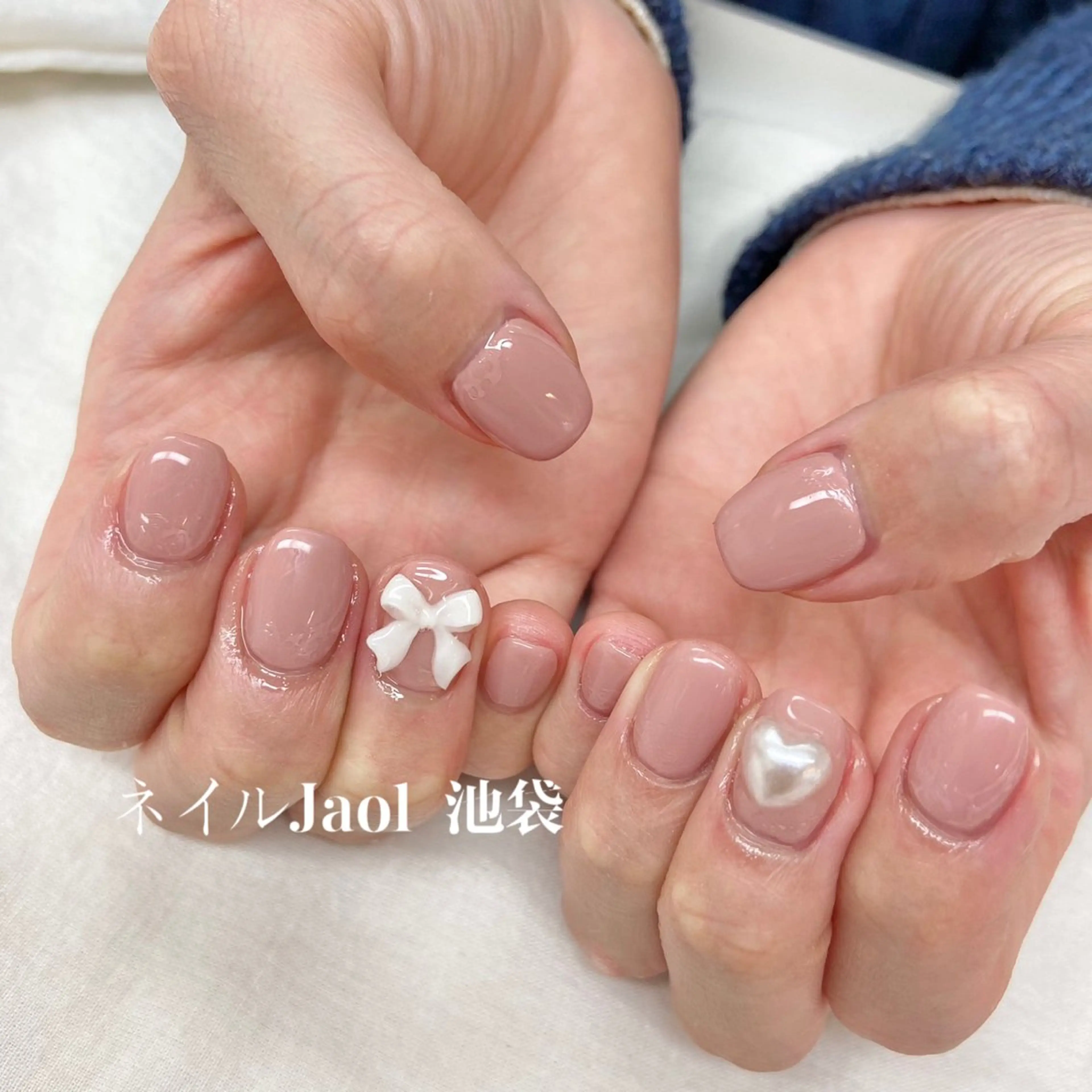 ショート ハンドネイル nail jaol池袋店所属・ネイルJaol 池袋のネイルデザイン