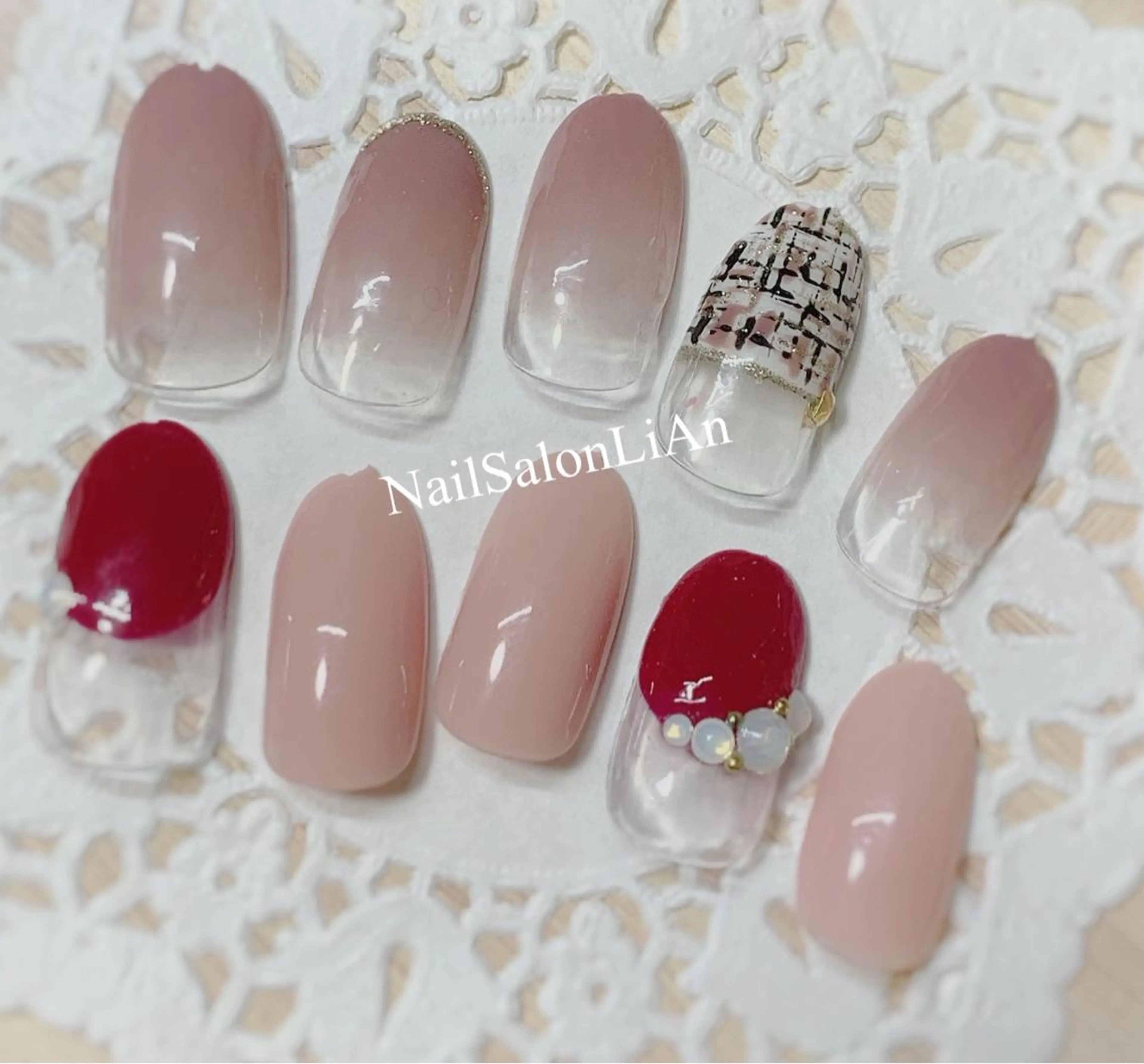 ネイル ハンドネイル NailSalon LiAnのネイルデザイン