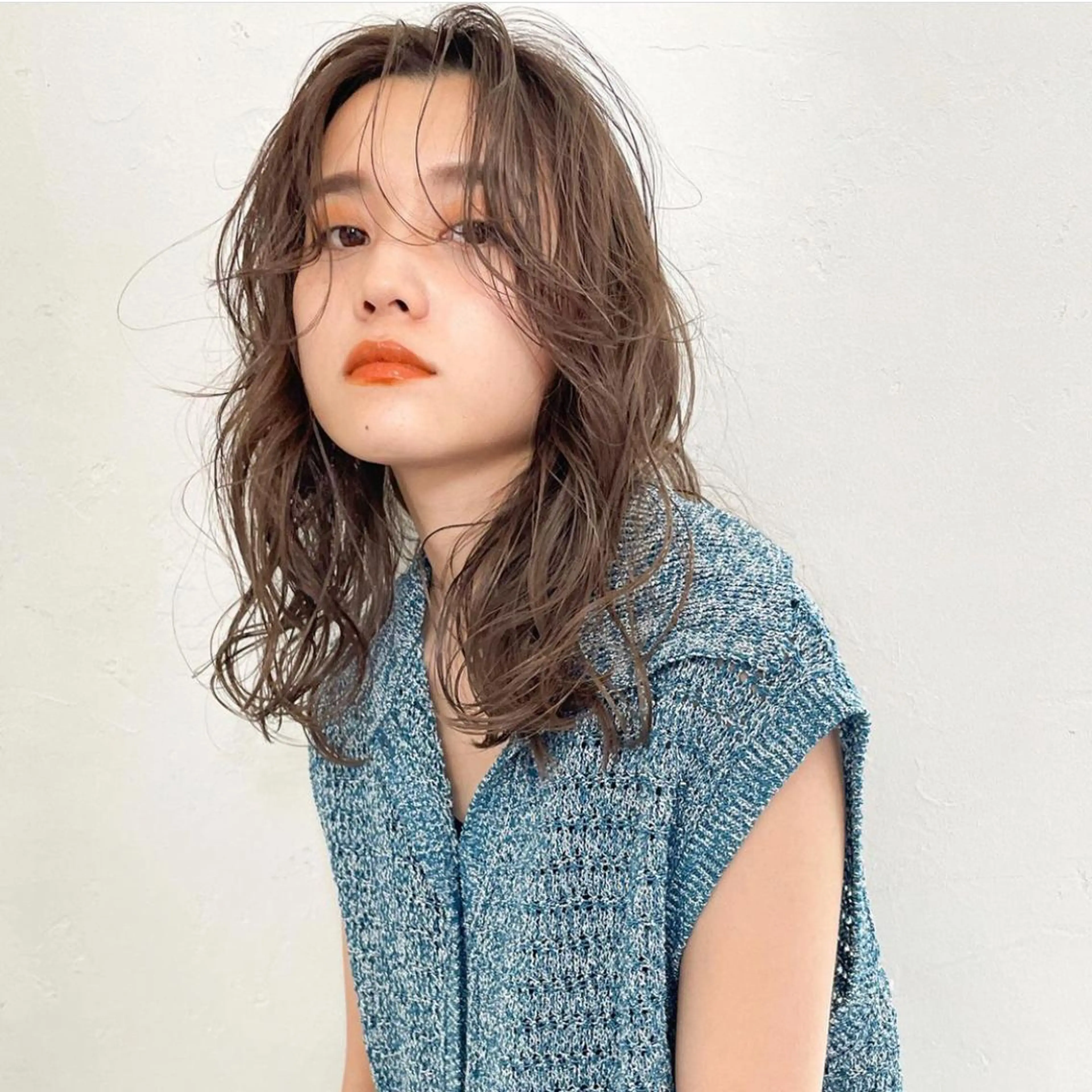 ロング ロング 栗原 瑞稀のヘアスタイル