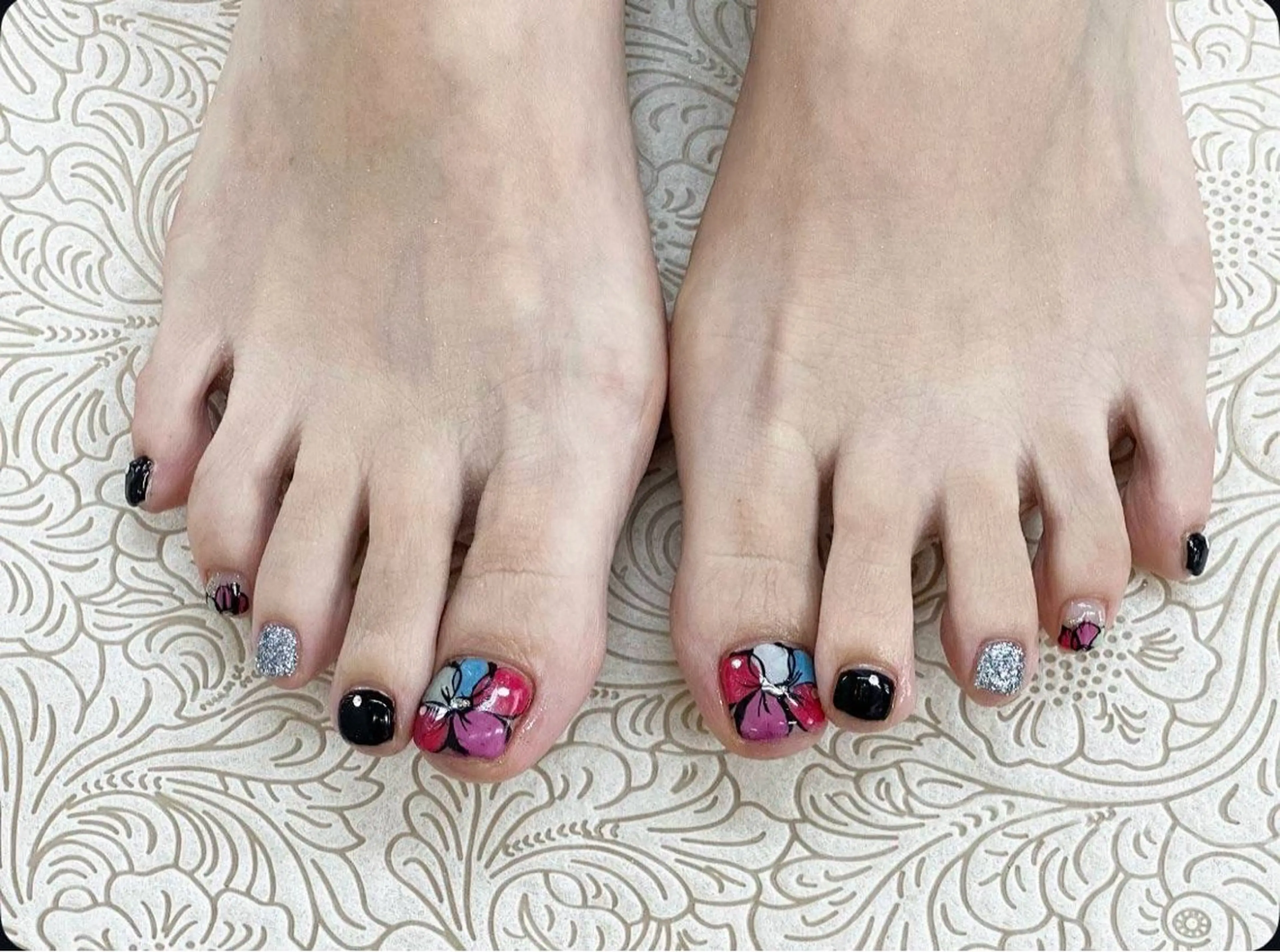 ネイル フラワーネイル precious nail room所属・precious nail  roomのネイルデザイン