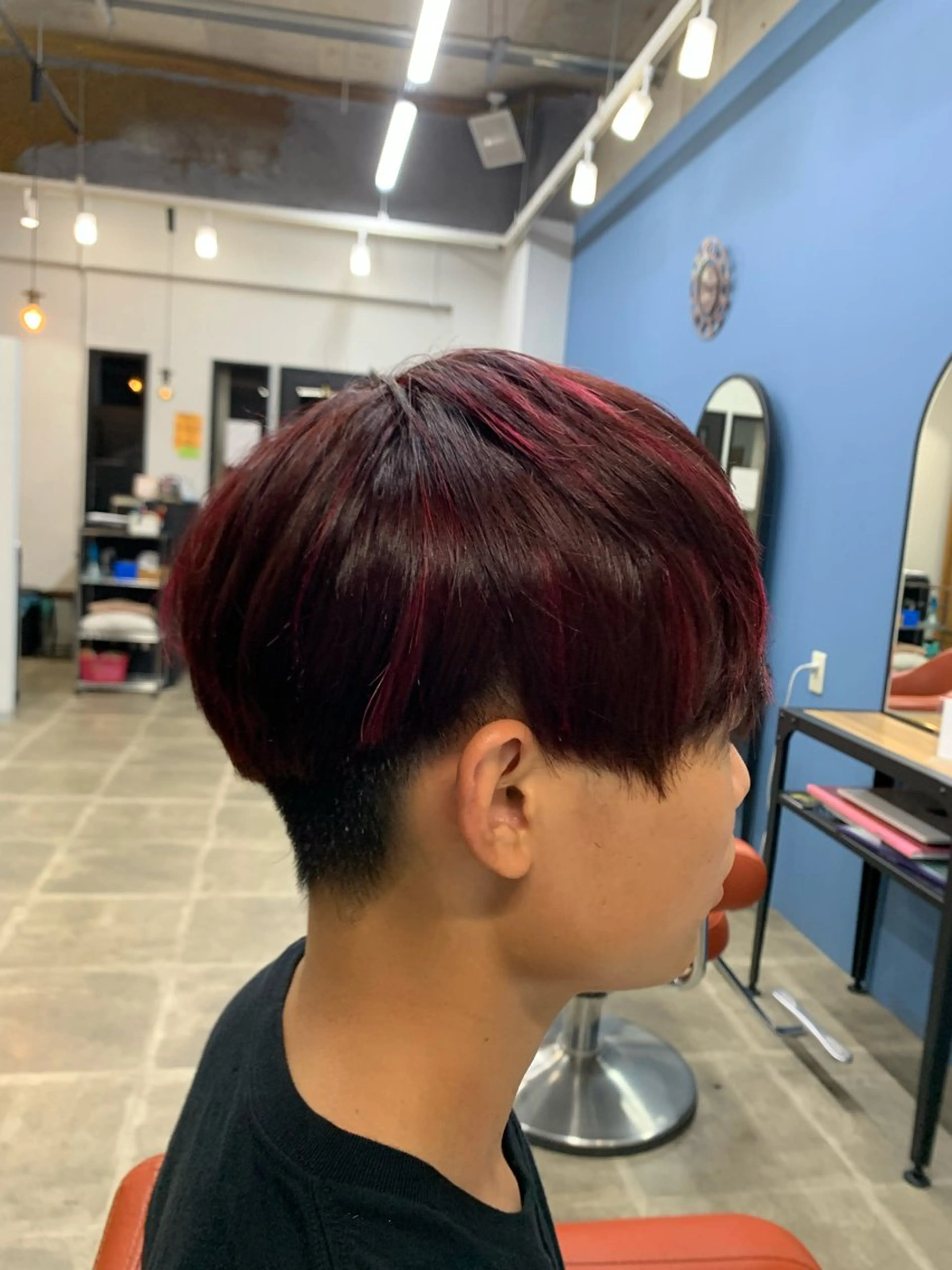 セミロング カラー メンズ メンズメッシュ メッシュ カット ヘアカラー Platiha所属・🍀Platiha 🍀TSUBASAのその他イメージ