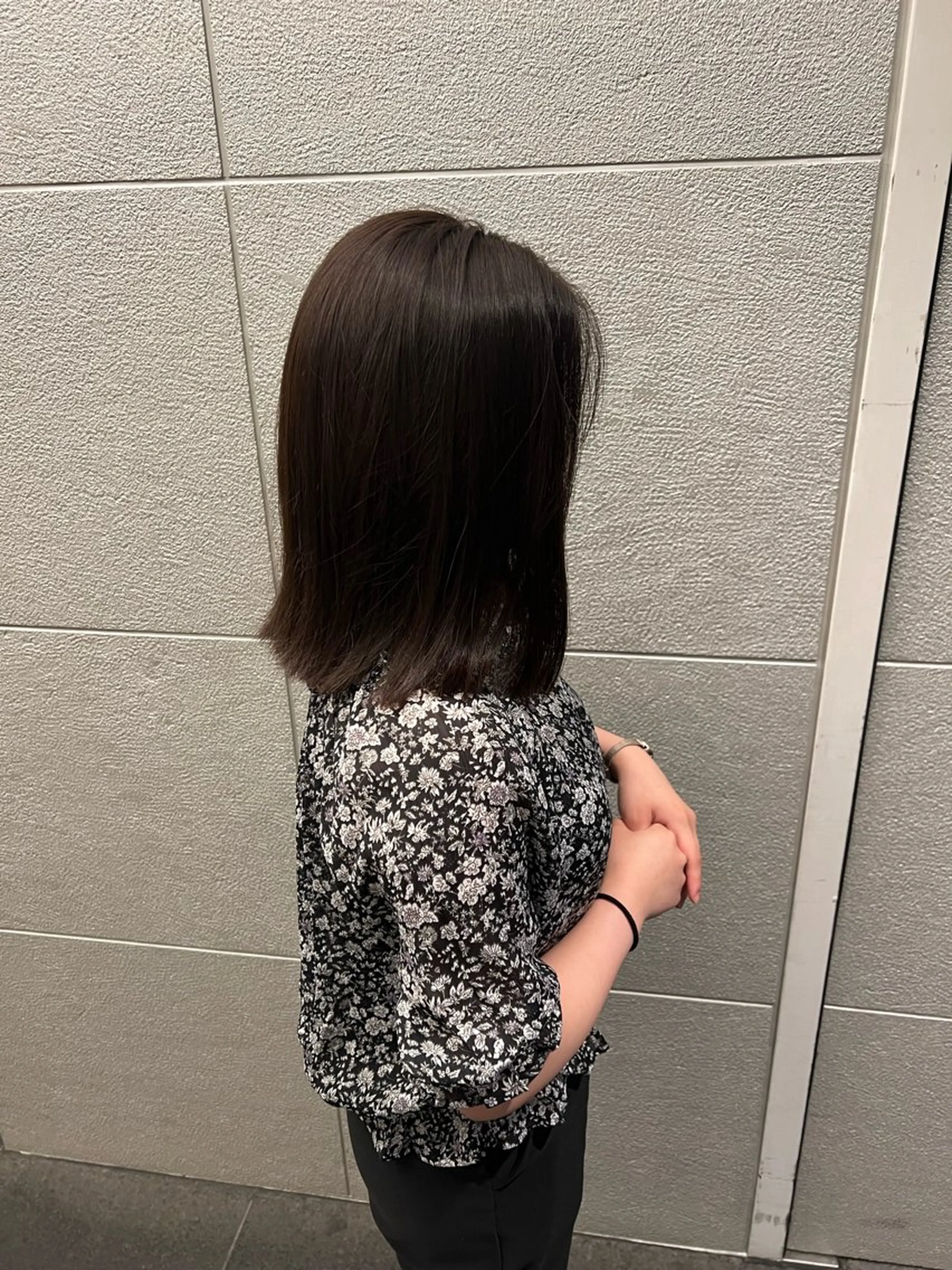 ミディアム 縮毛矯正 石本 泰士のヘアスタイル