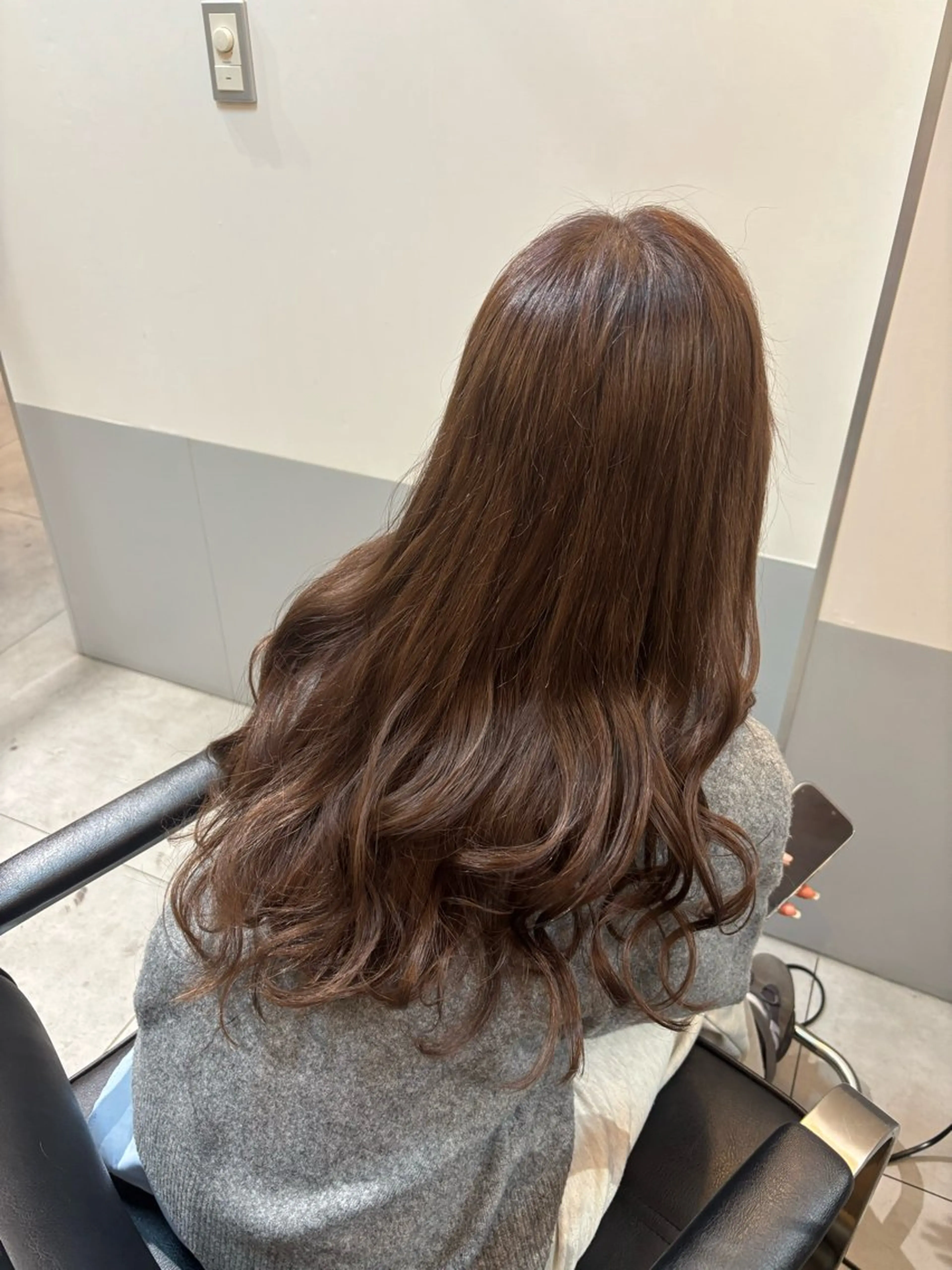 ロング カラー ヘアカラー トリートメント ✨津田佐功/兵庫三宮 /カラー/縮毛矯正✨のヘアスタイル