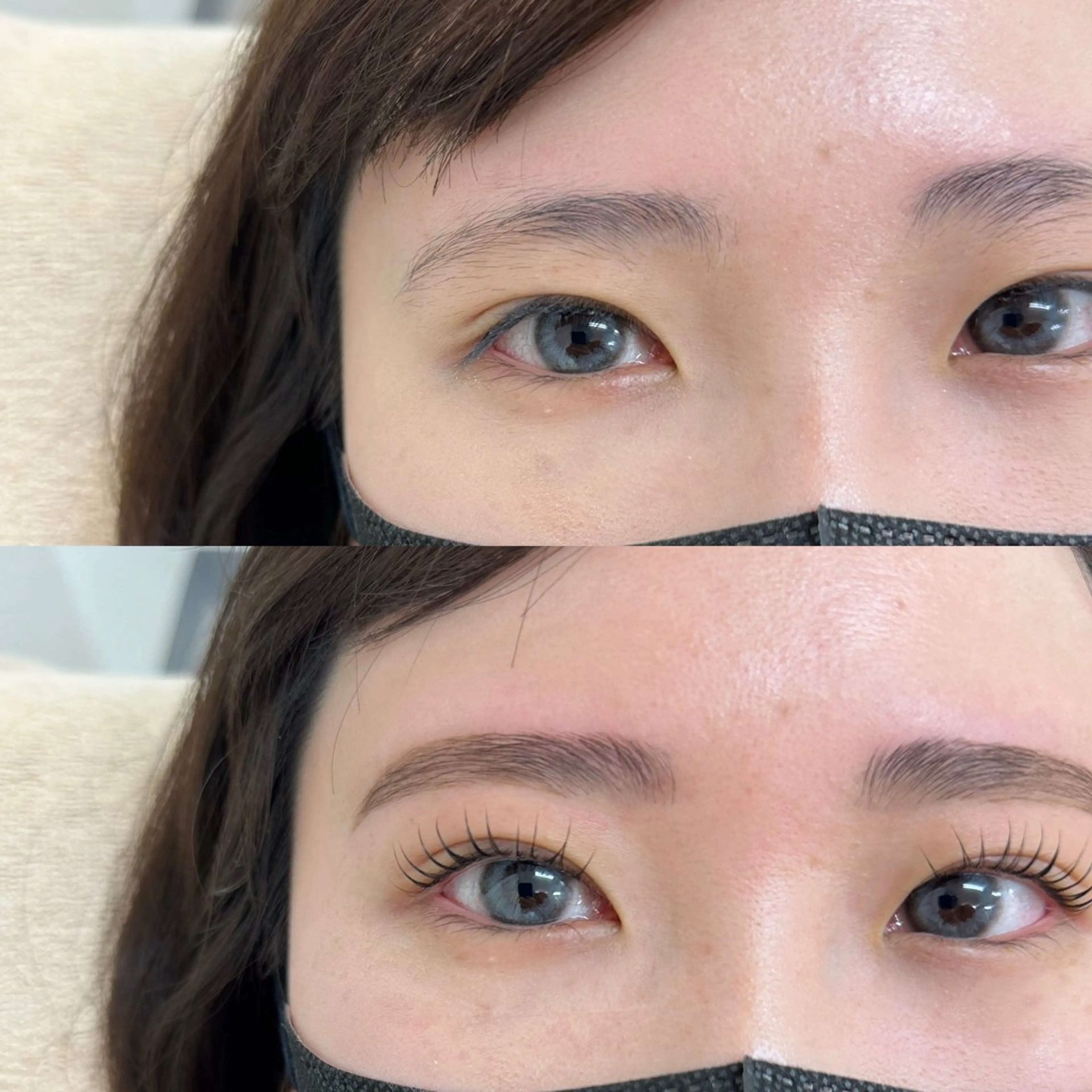 ナチュラル仕上げ🧚♂️眉毛Wax&アイブロウリフト set (土日祝+300円)来店5回目以降+500円の写真