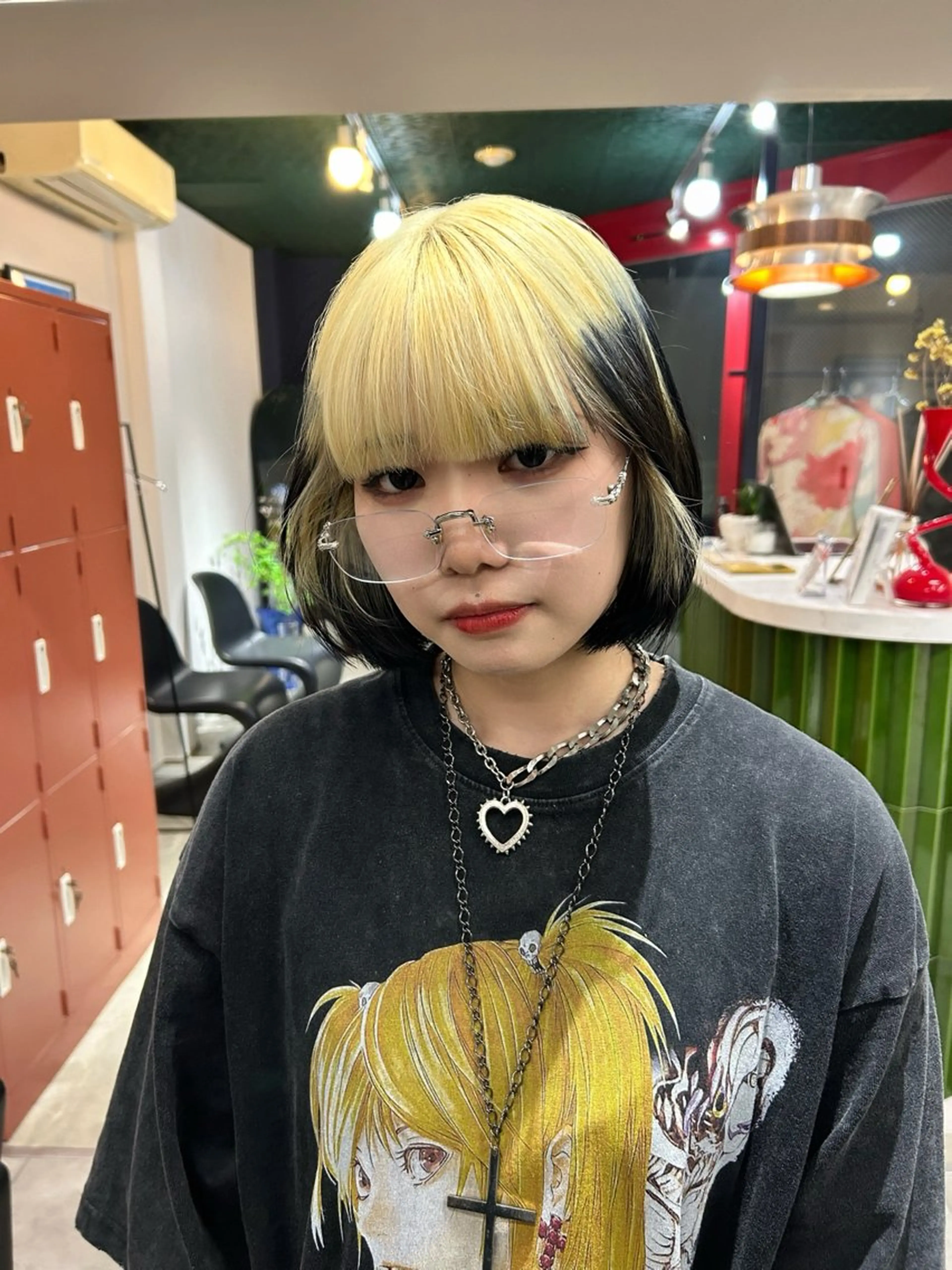 ミディアム カラー ナチュラル・ハイトー ン🏆HINOKIのヘアスタイル