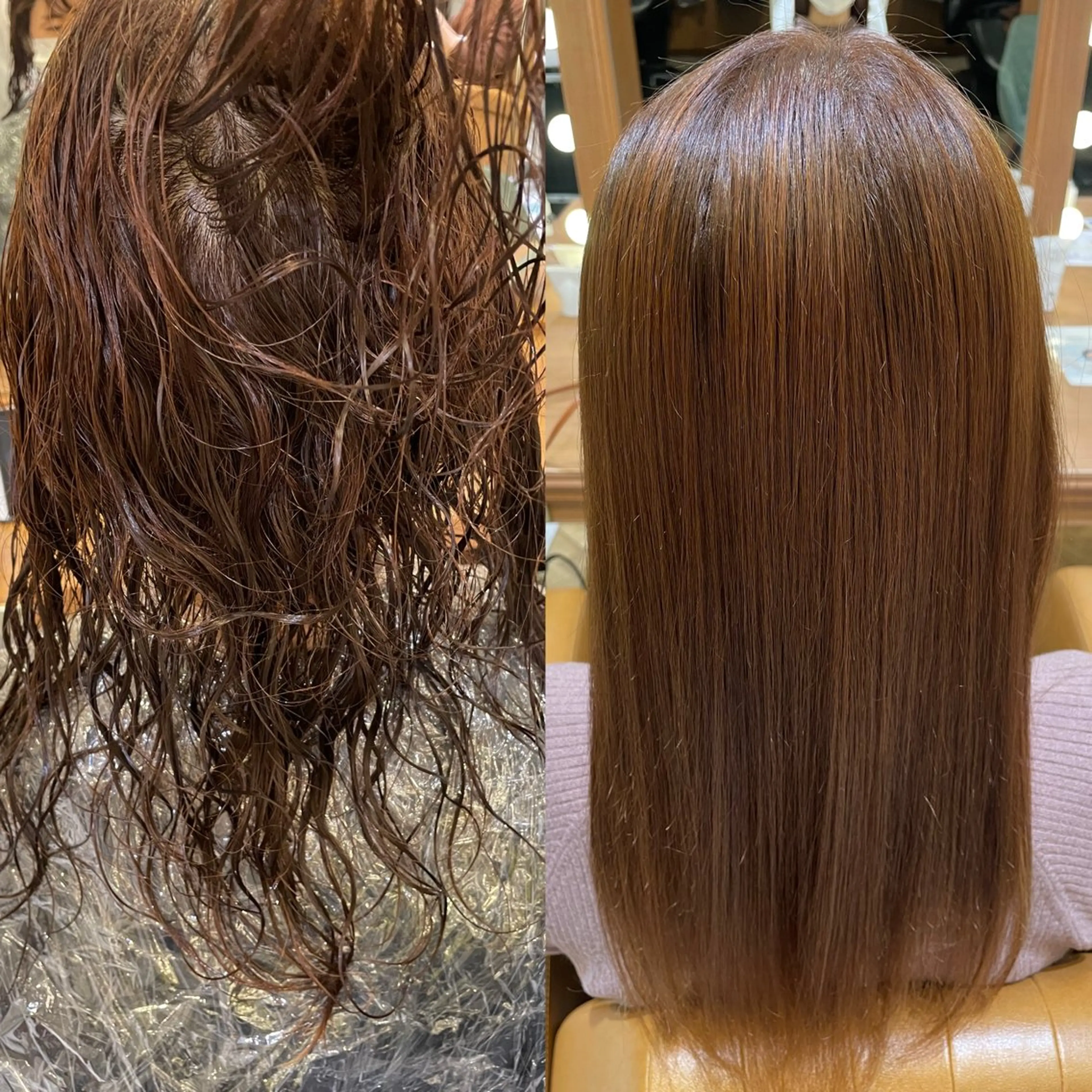 ロング 髪質改善 縮毛矯正 カット 縮毛矯正 トリートメント taiga ショート /レイヤー/矯正🌈のヘアスタイル