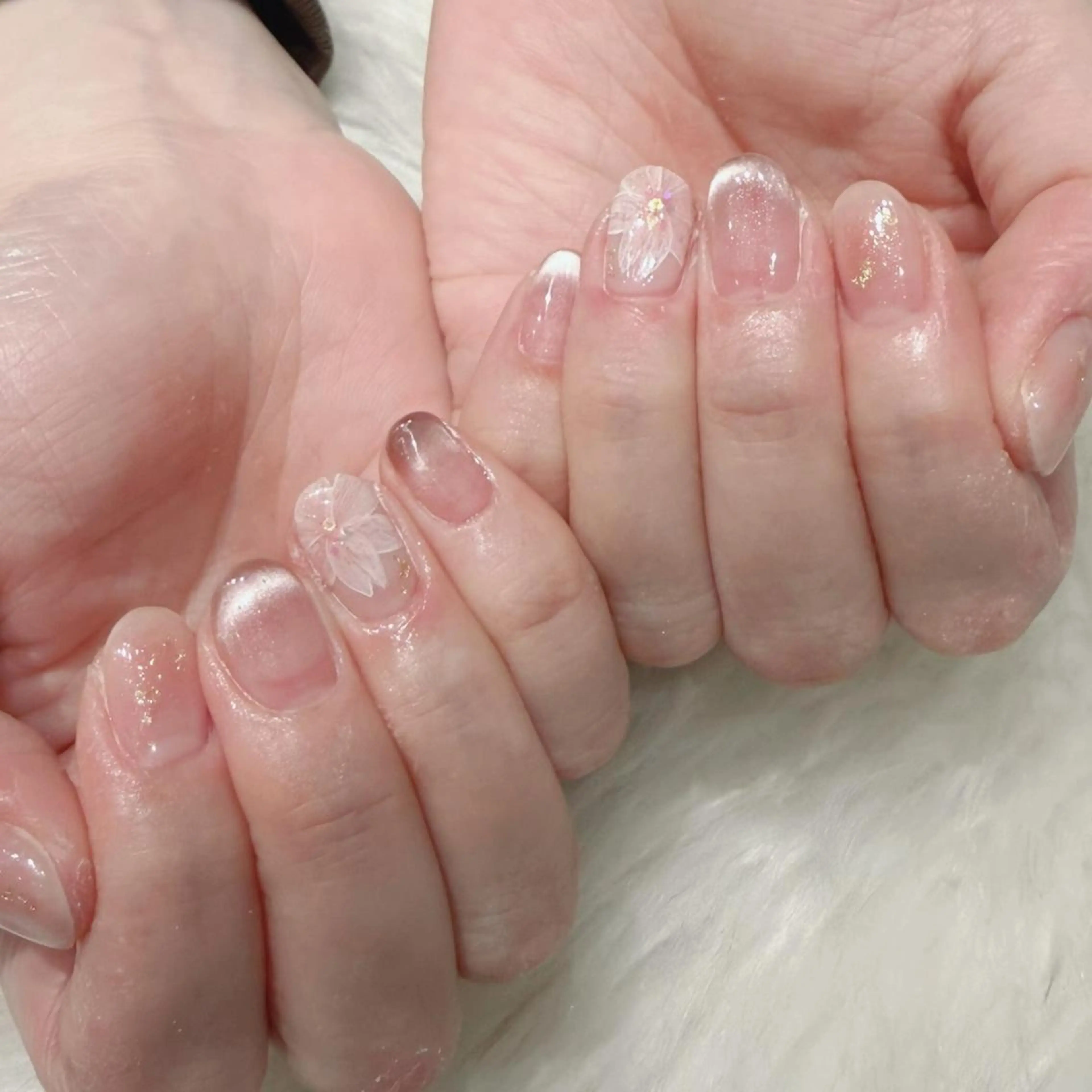 ネイル フラワーネイル ハンドネイル Kanai Harukaのネイルデザイン