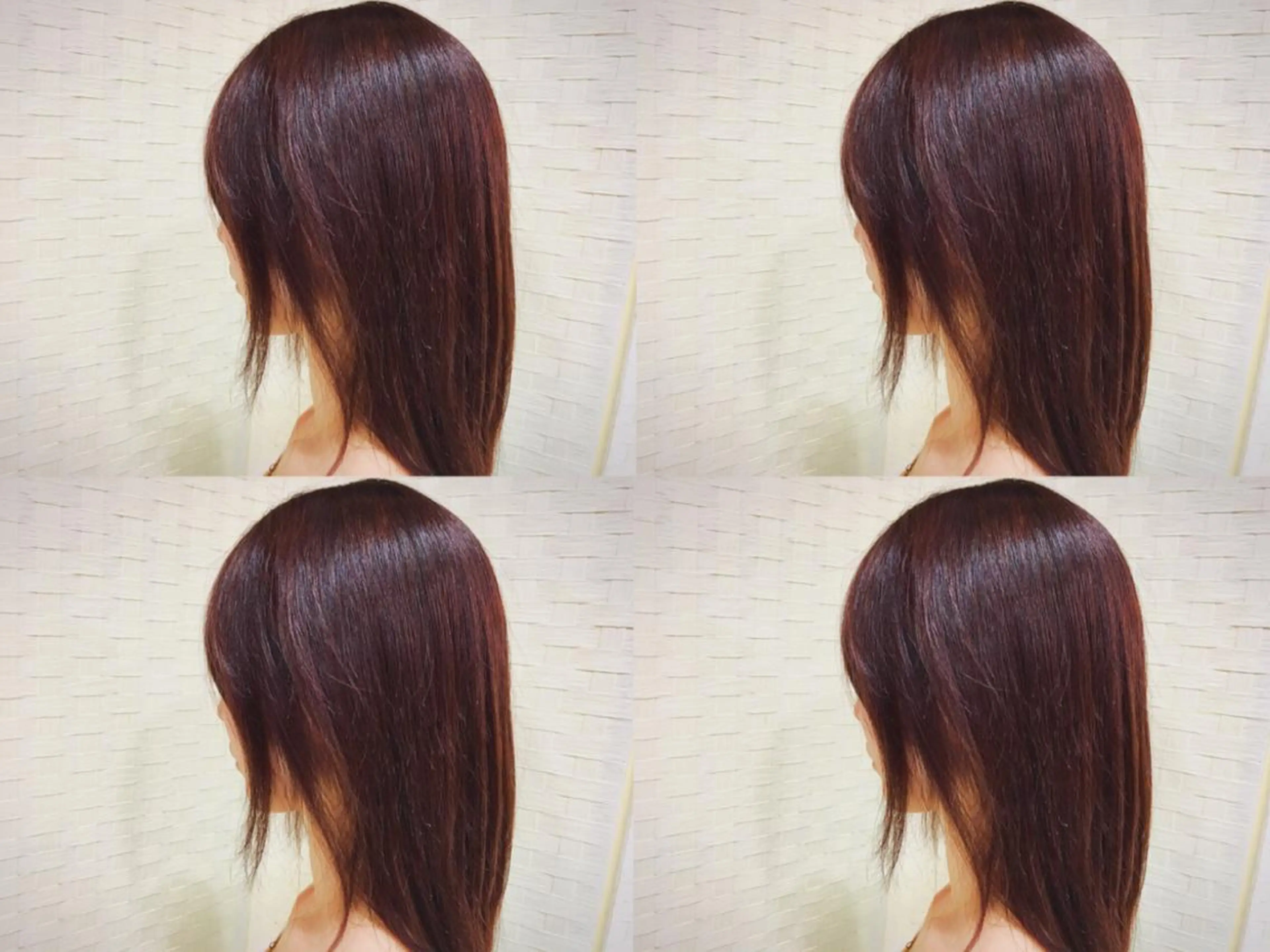 ミディアム セミロング ロング カラー boutique misakiのヘアスタイル