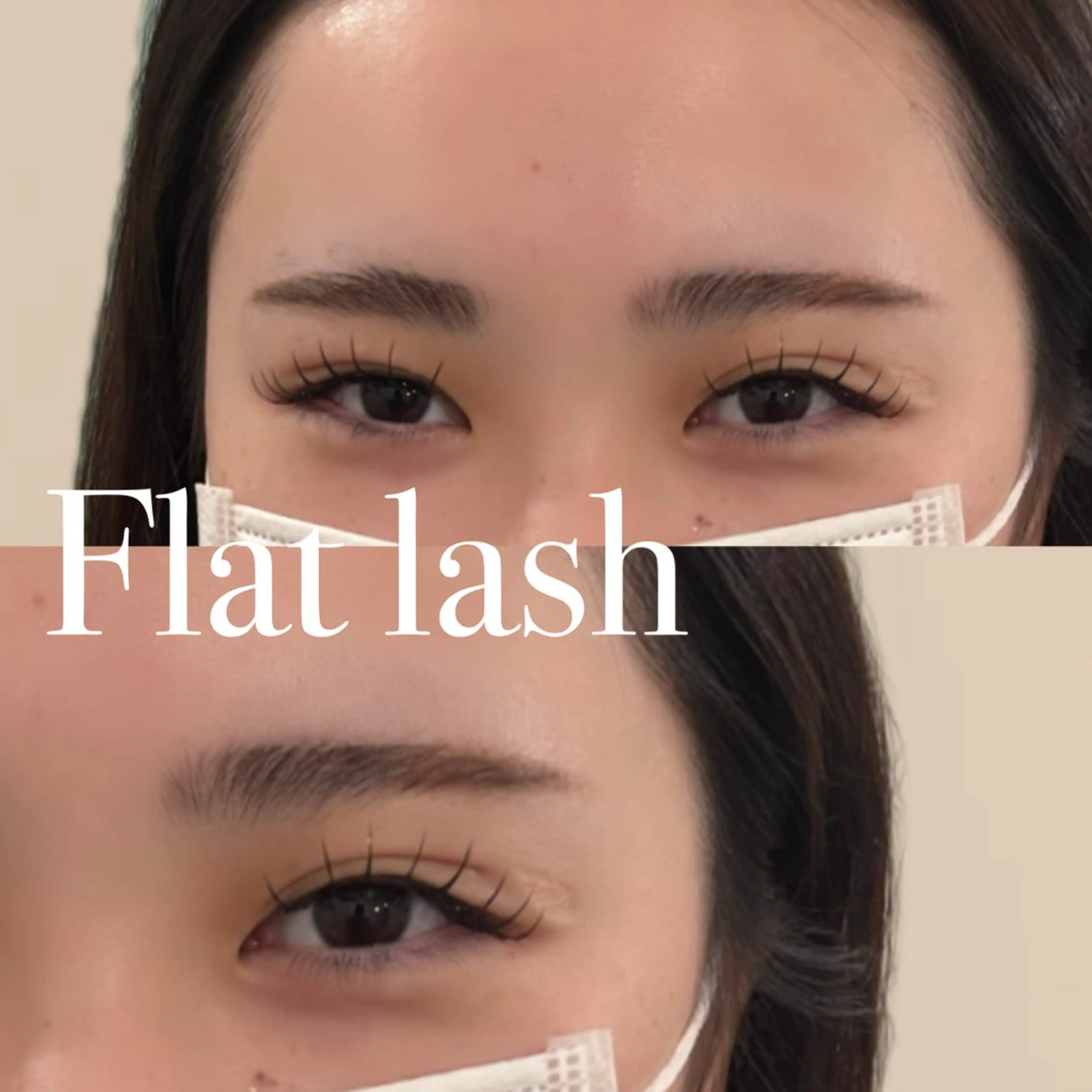 【初回オフ無料 】60分☆フラットラッシュ100本☆コーティング付☆￥6000の写真