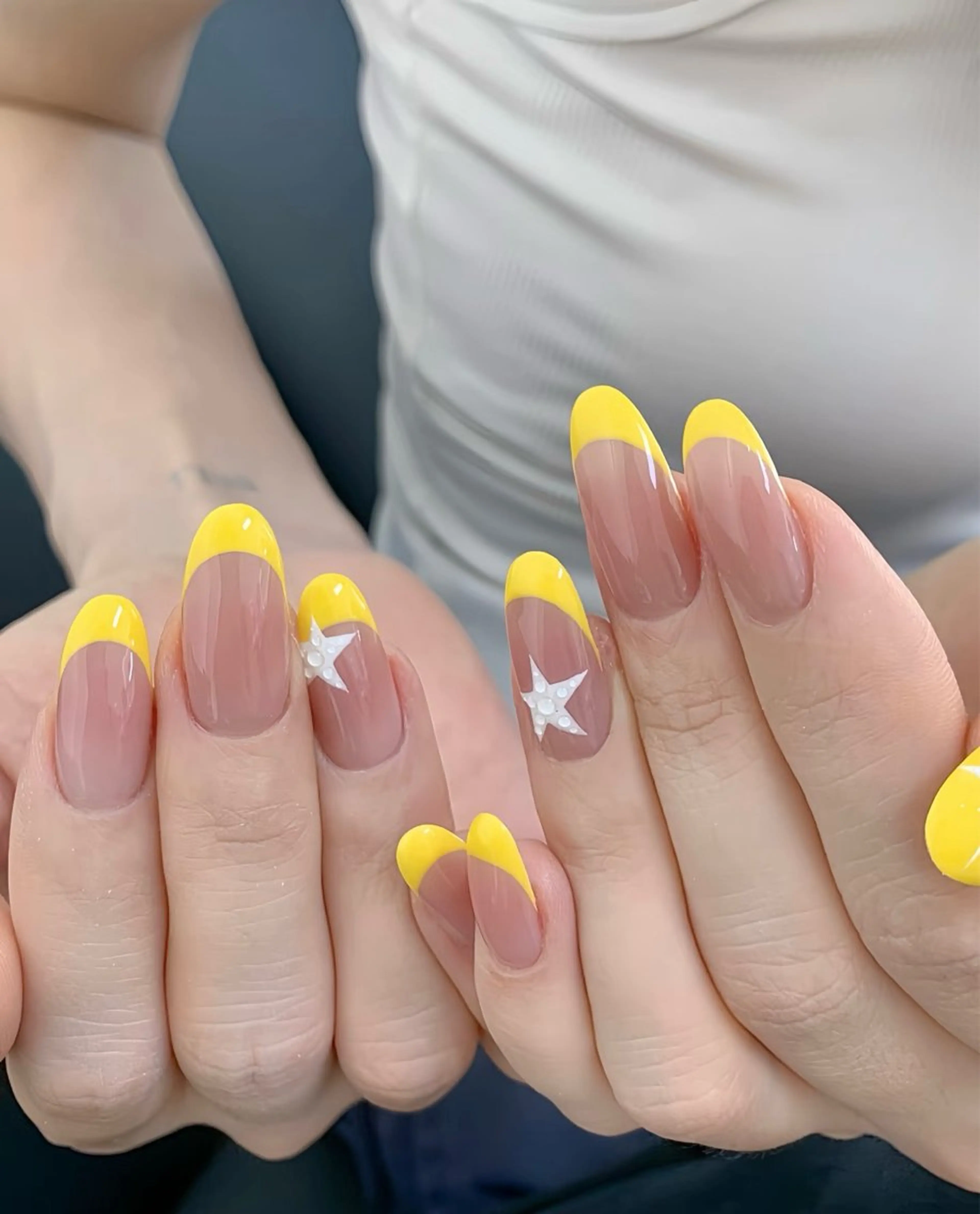 ネイル アートネイル フレンチネイル マグネットネイル ミラーネイル オフィスネイル ハンドネイル Blossom nail【ブラソンネイル】所属・Blossom nail_Yuniのネイルデザイン